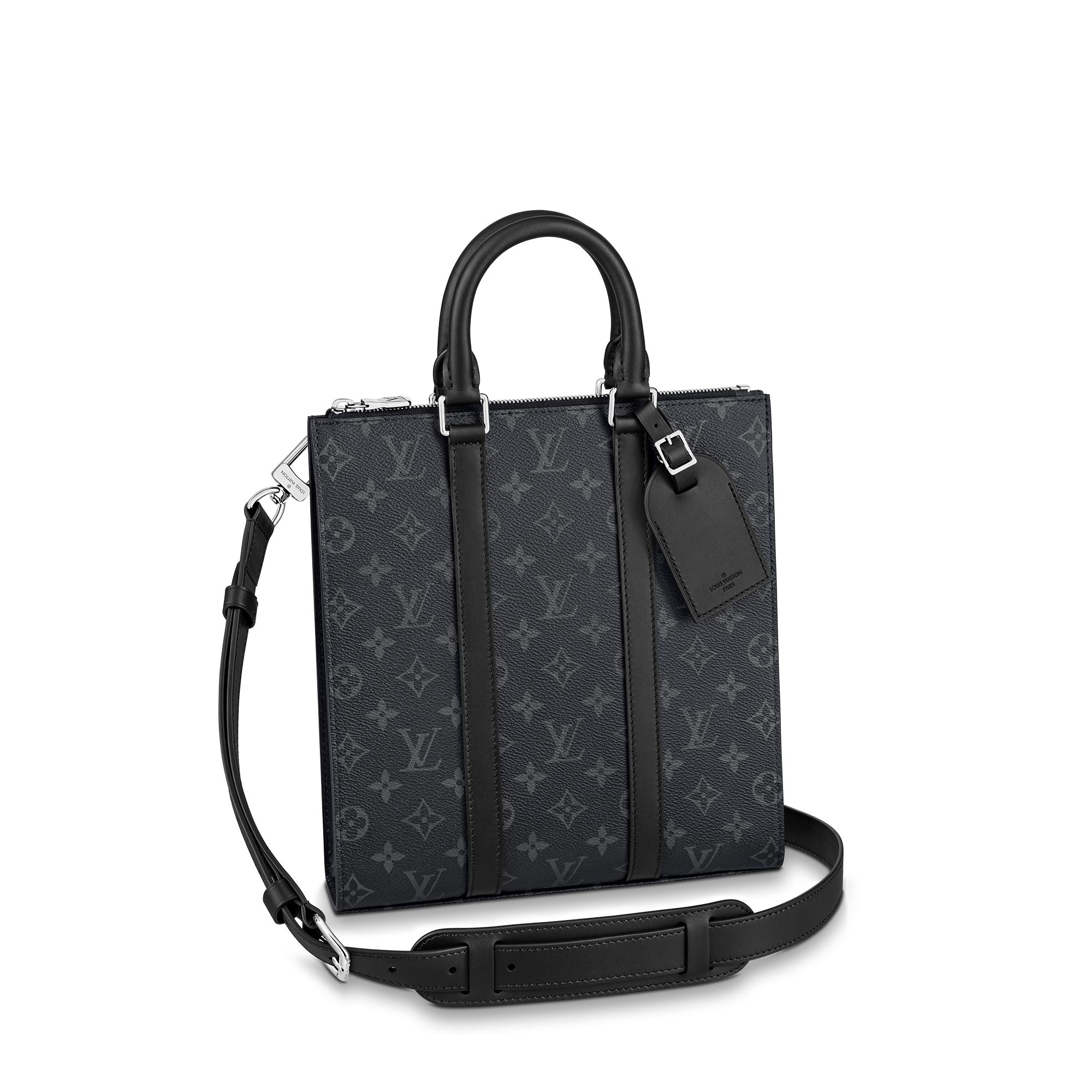 lv man bag black