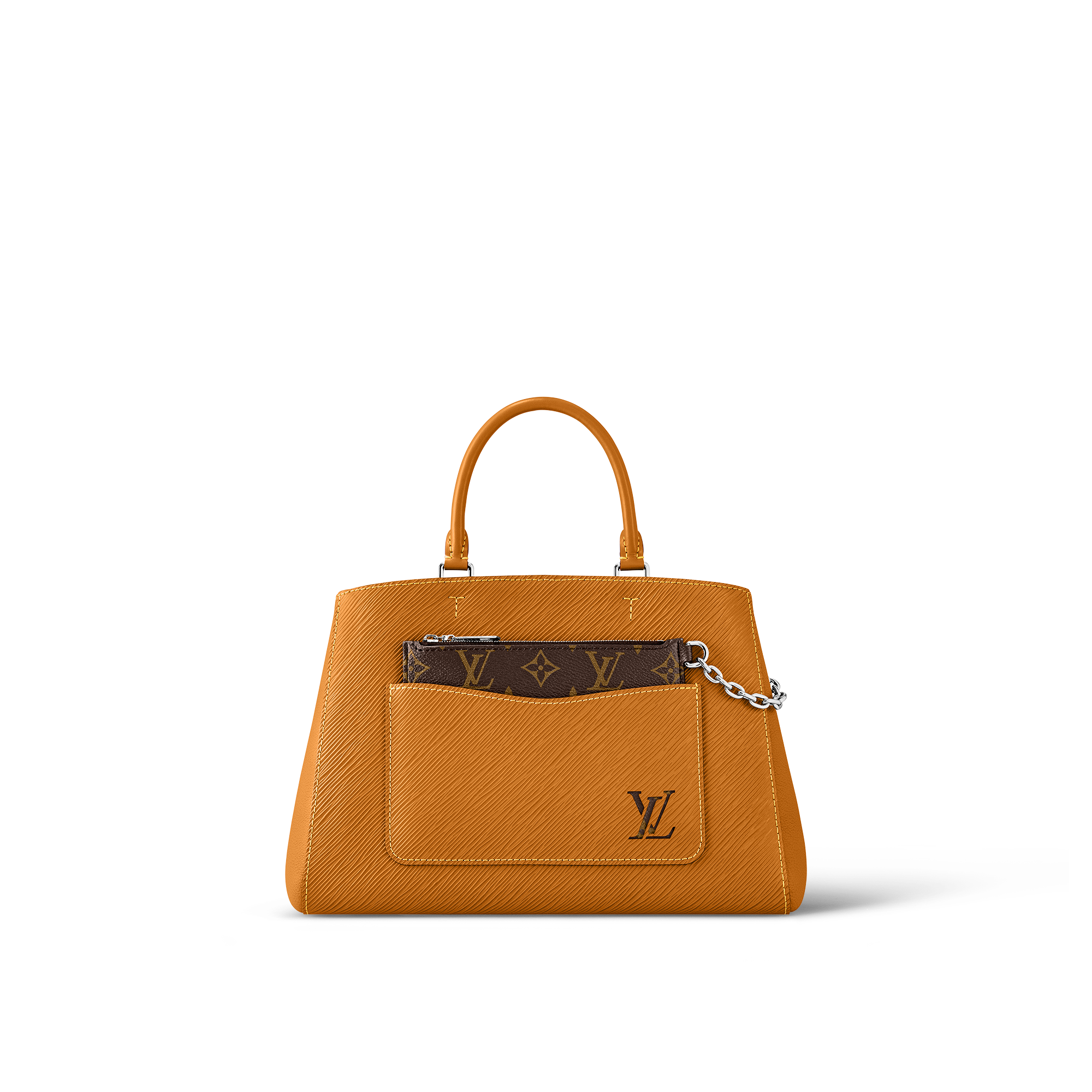 louis vuitton orange handbag