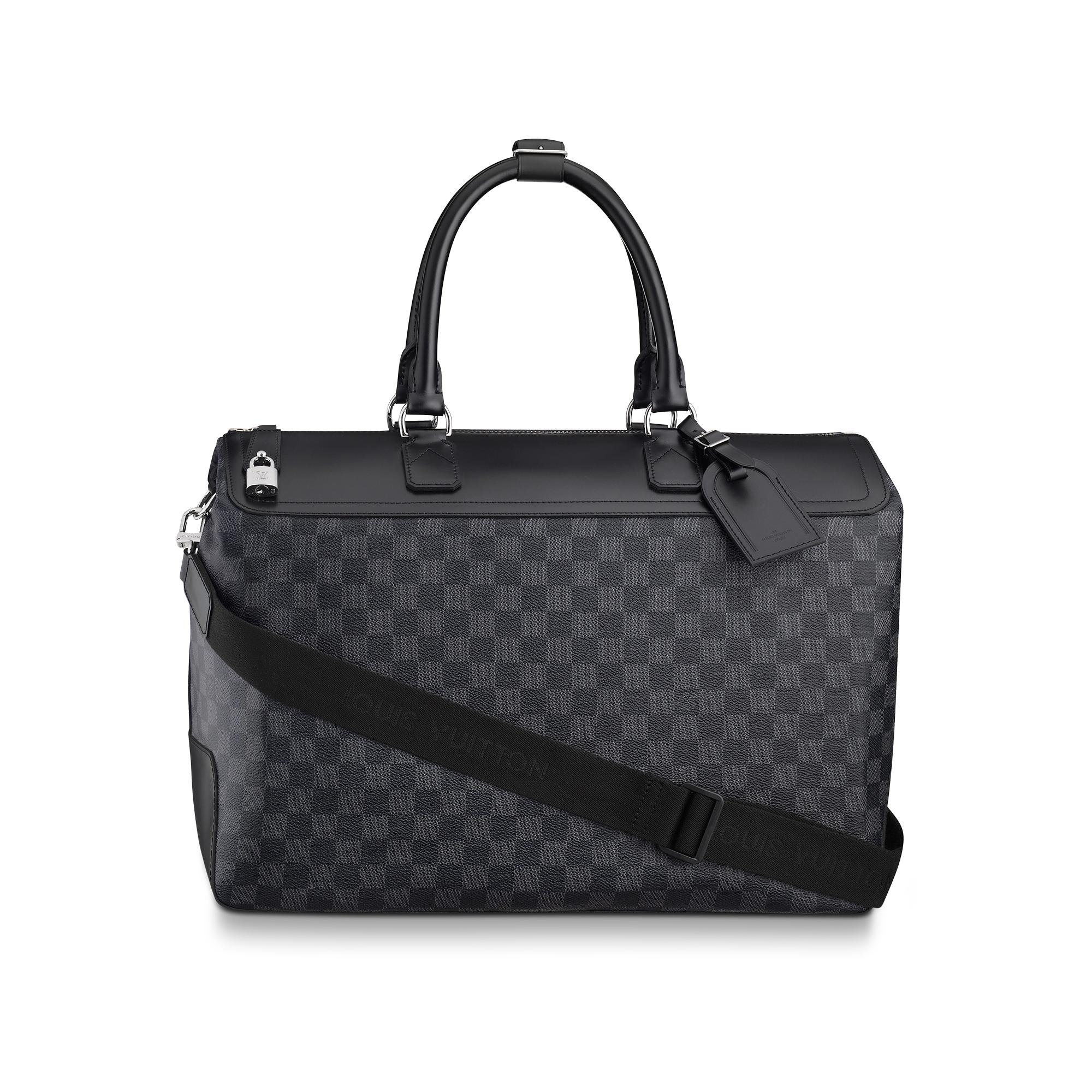 lv black travel bag