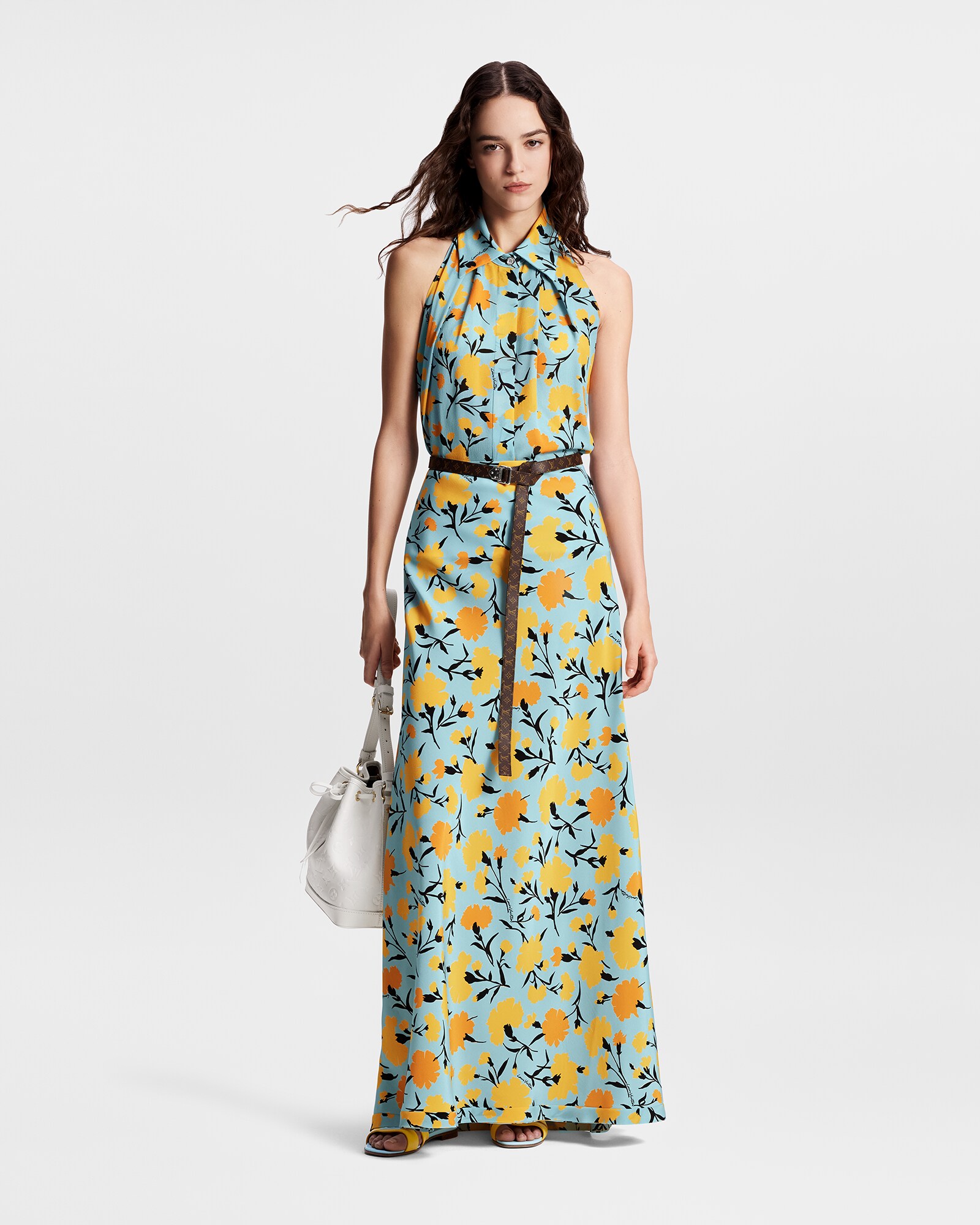 Carnation Print Tailored Halter Top - Ready to Wear | LOUIS VUITTON