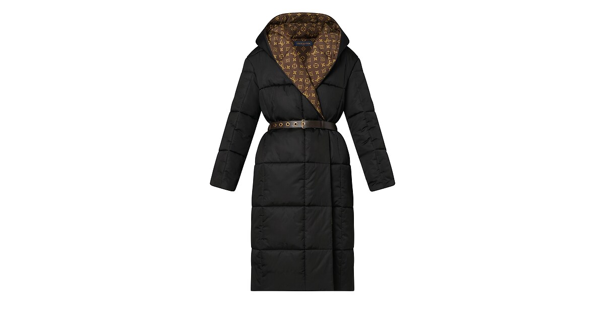 Long Pillow Puffer Wrap Coat - OBSOLETES DO NOT TOUCH | LOUIS VUITTON