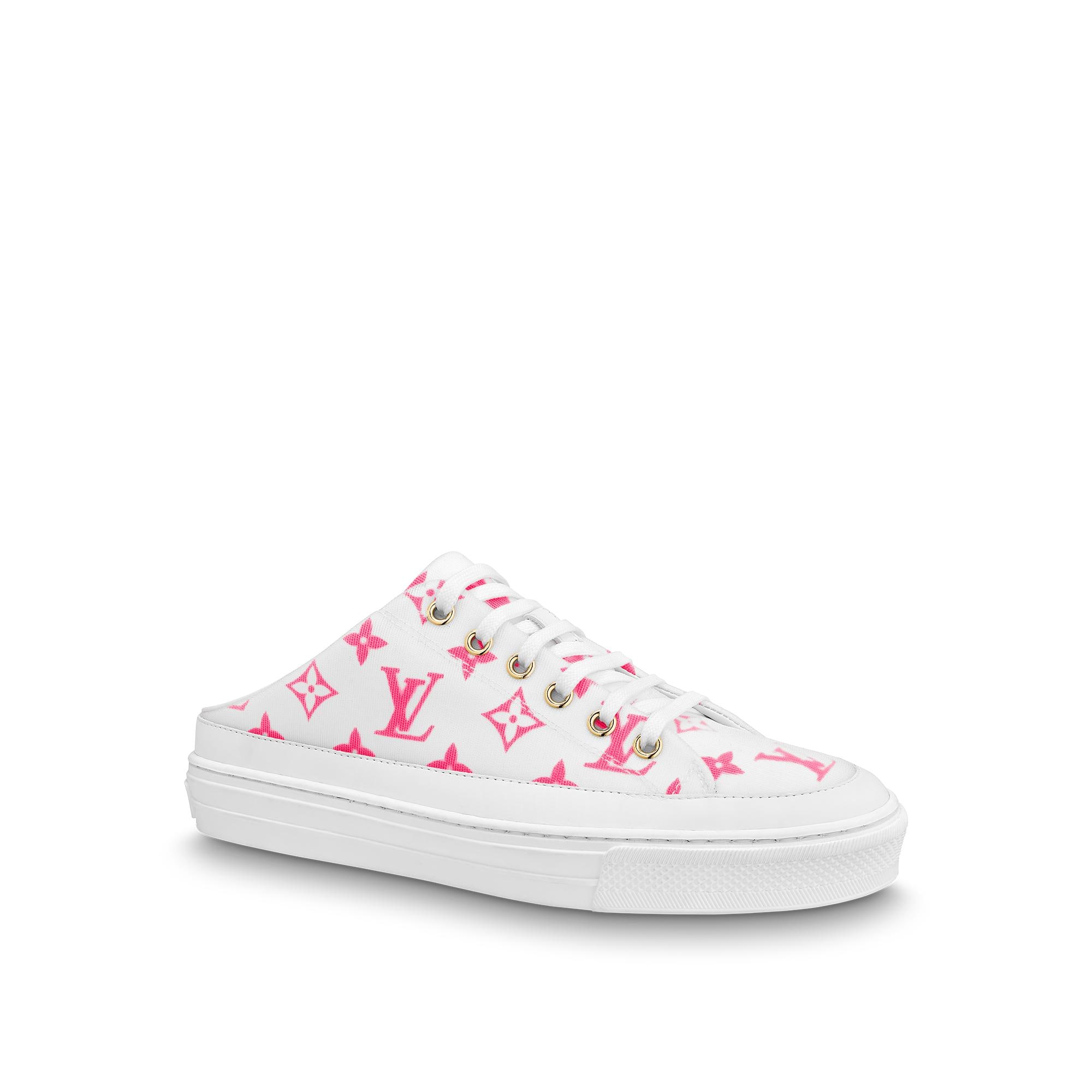 louis vuitton pink sneakers