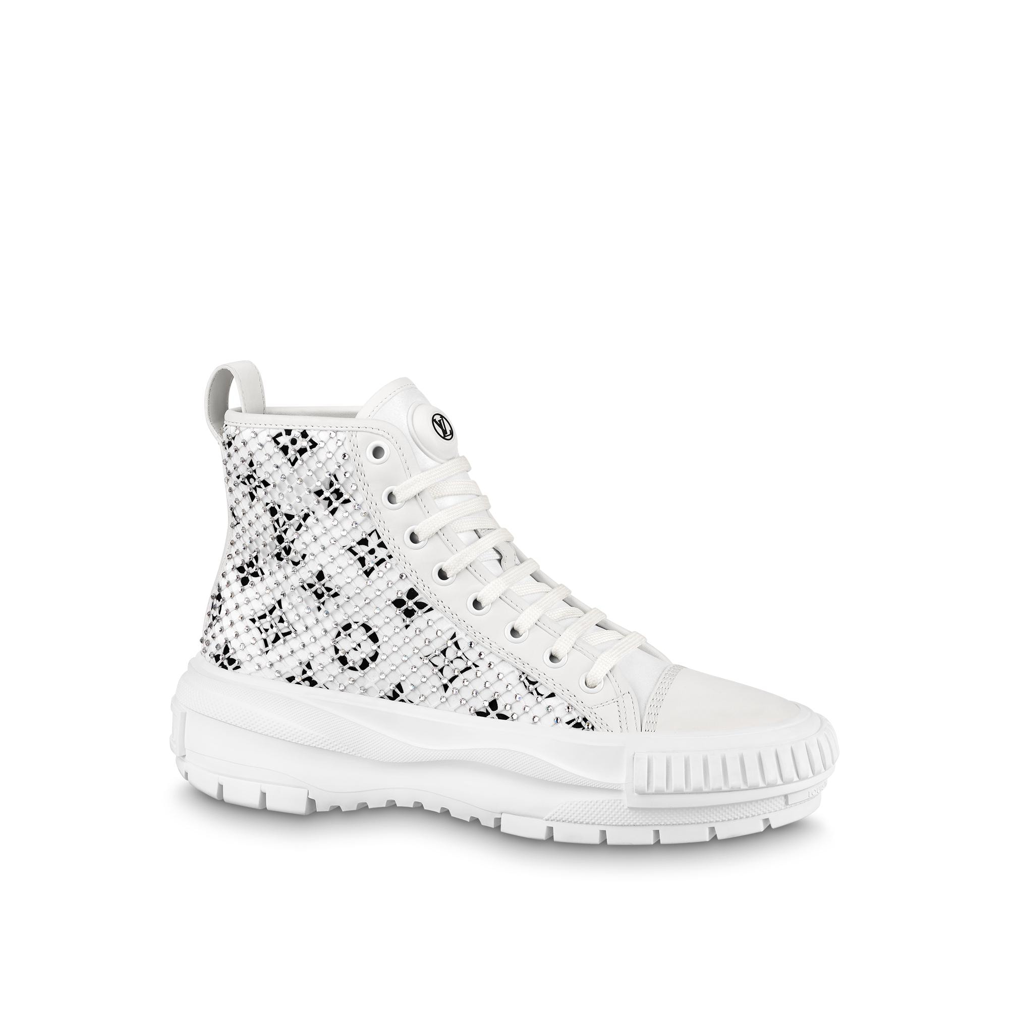 louis vuitton crystal sneakers