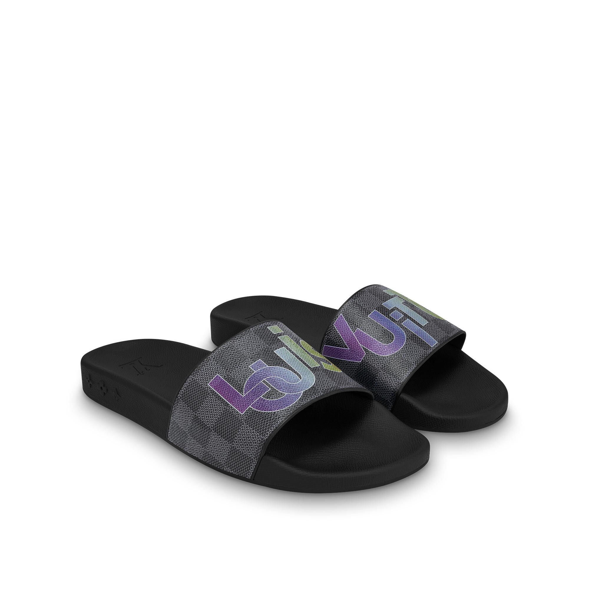 louis vuitton waterfront mule slides