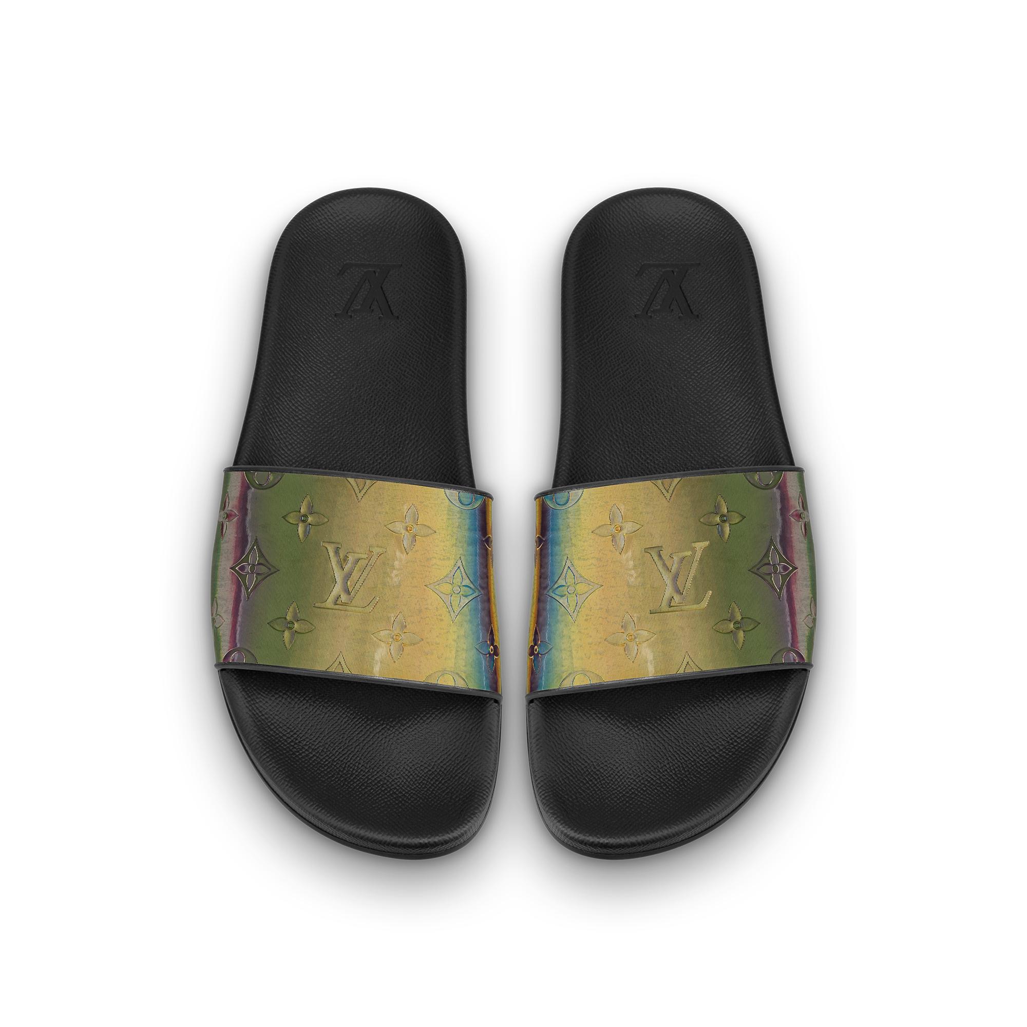 louis vuitton waterfront mule slides