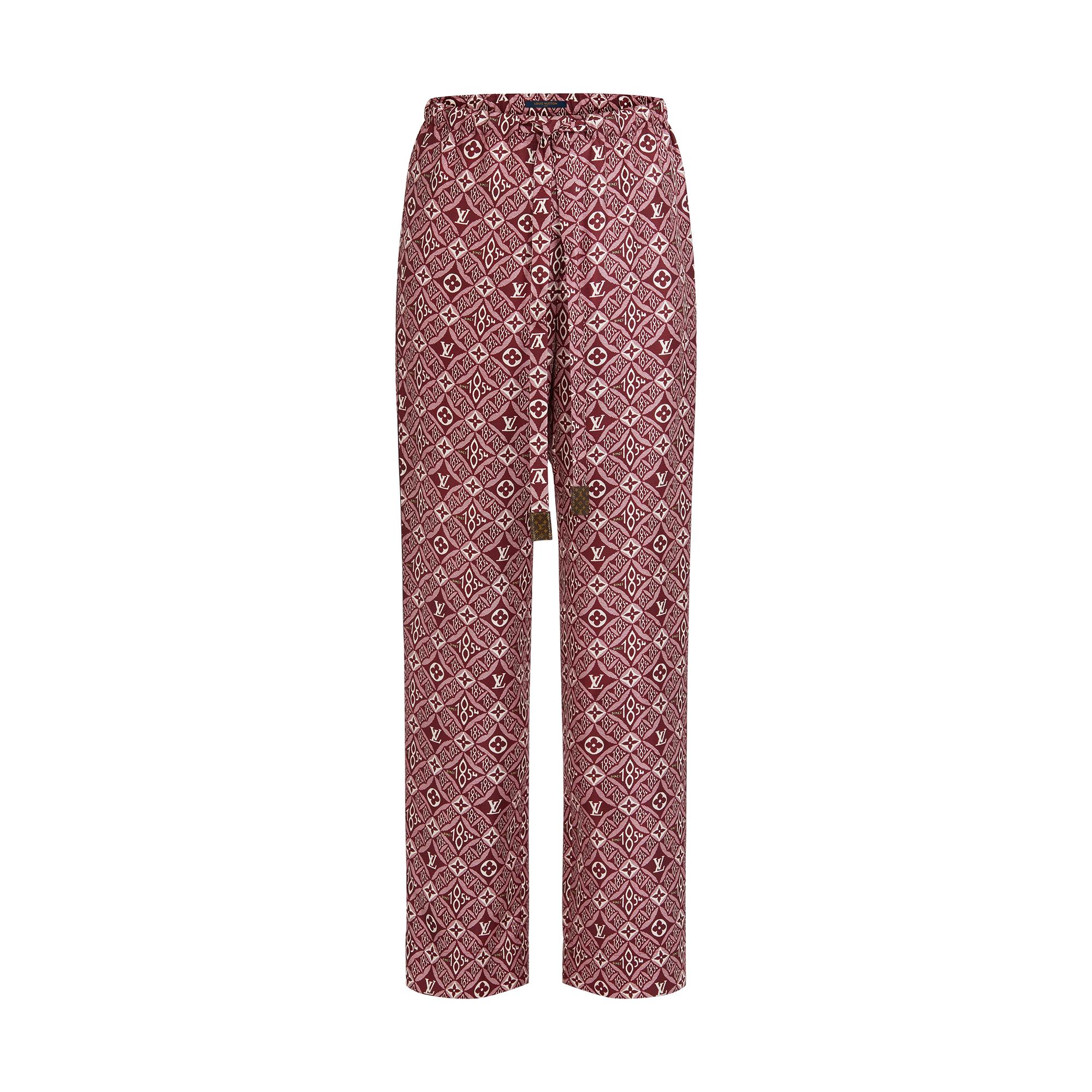 louis vuitton velvet pants