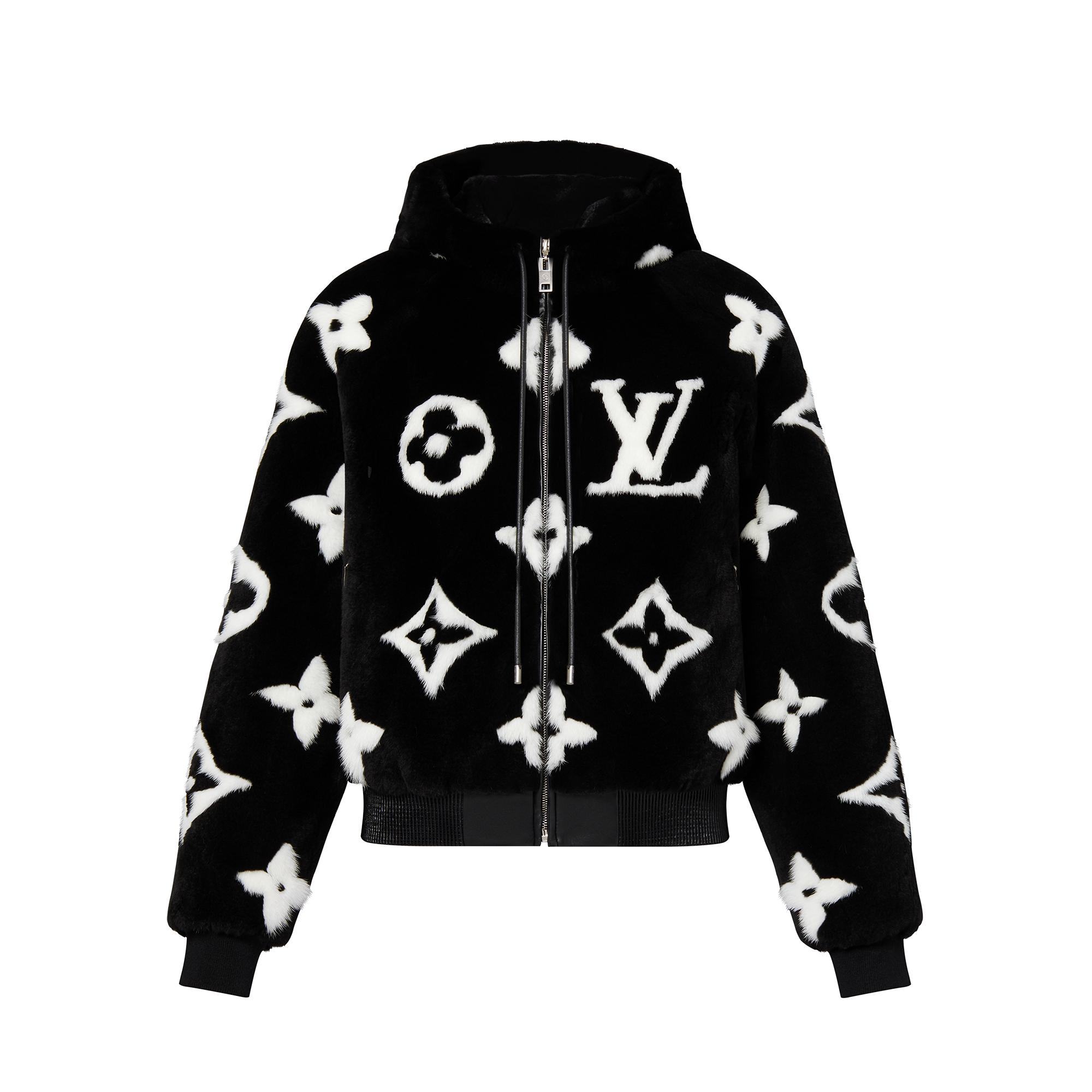 louis vuitton all over print hoodie