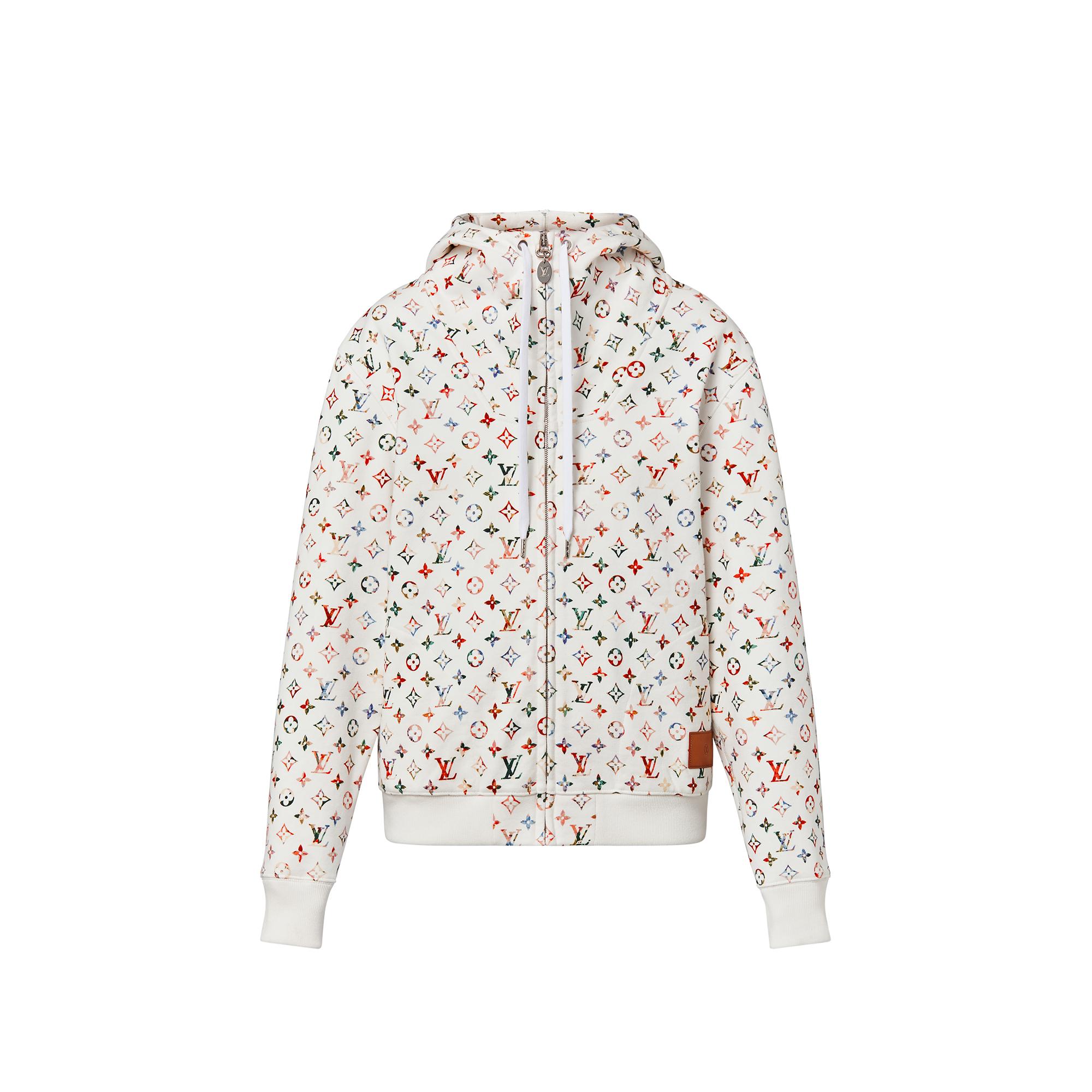 louis vuitton flower hoodie