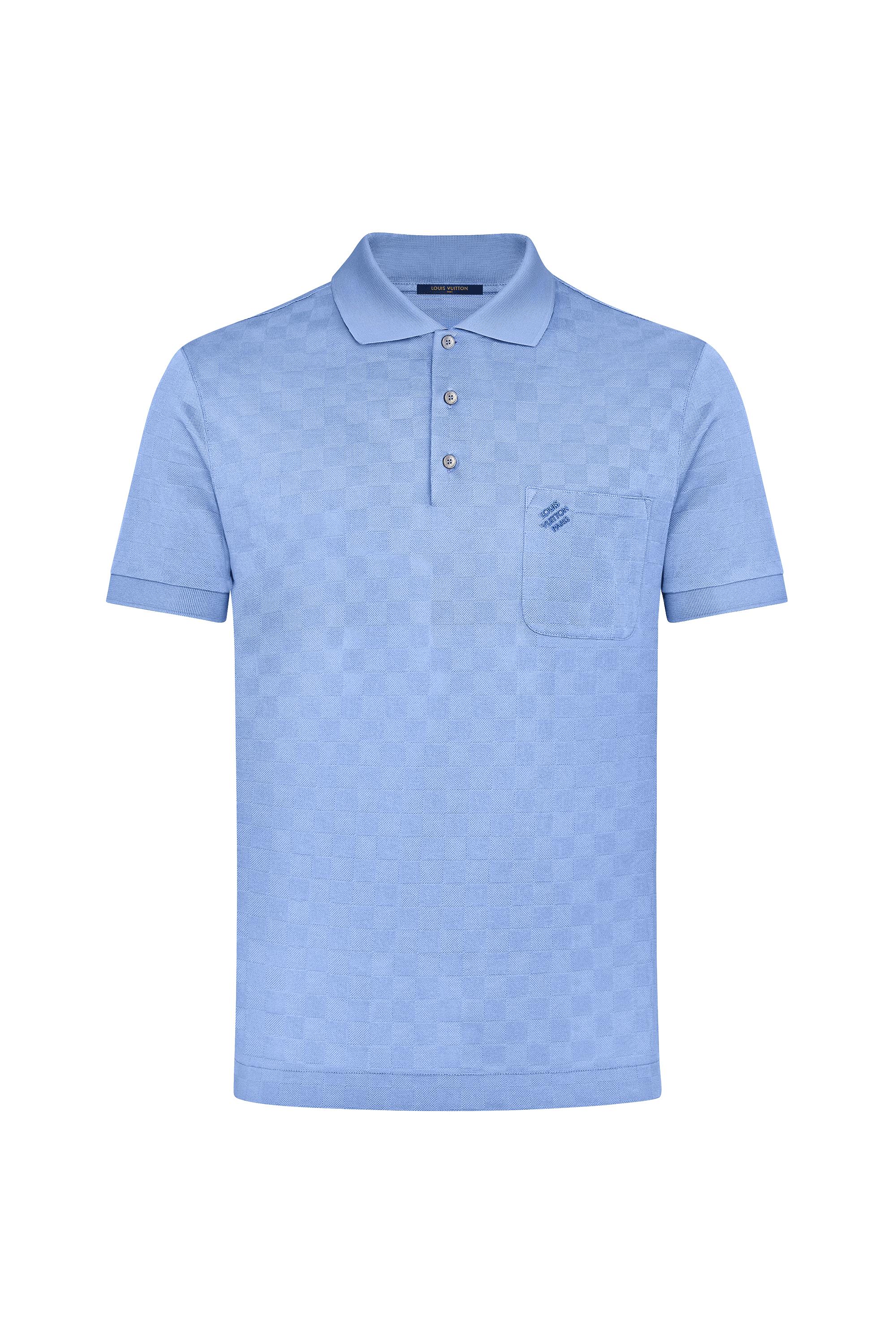 louis vuitton classic damier pique polo