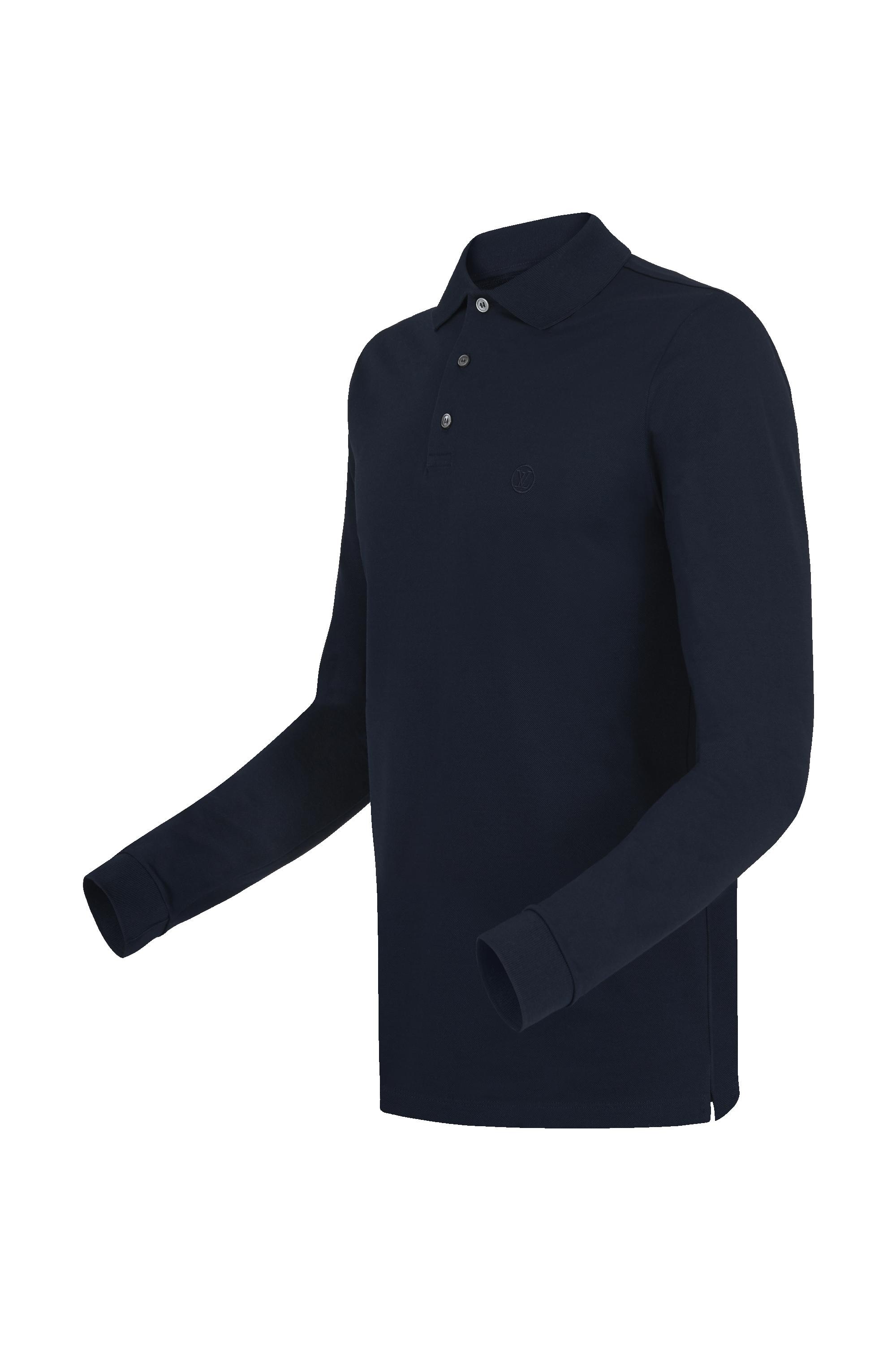 louis vuitton long sleeve polo