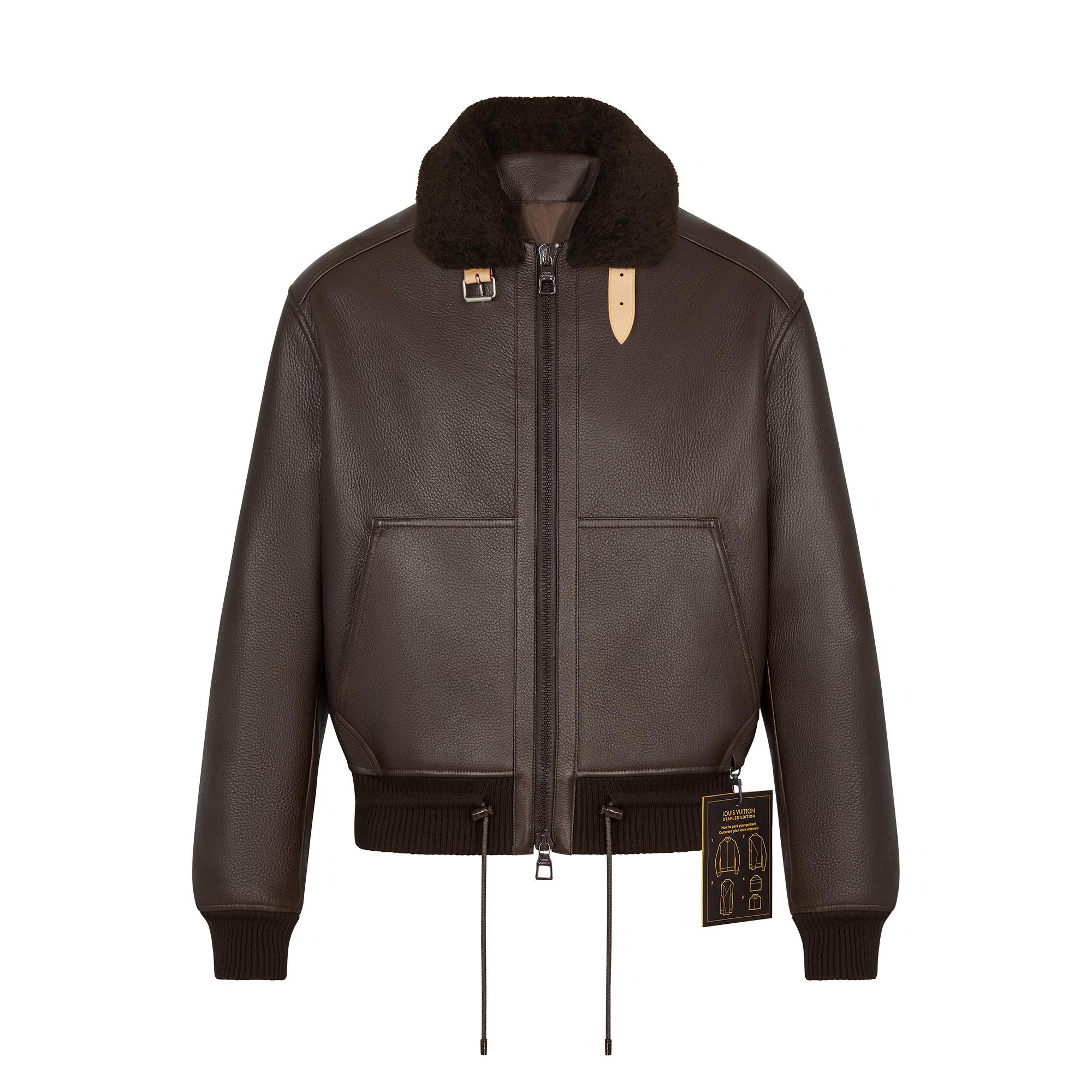 louis vuitton aviator jacket