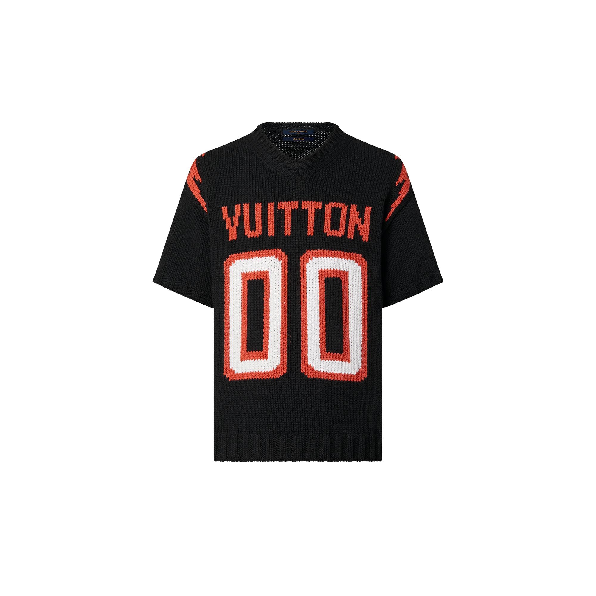 Chunky Intarsia Football T-Shirt 