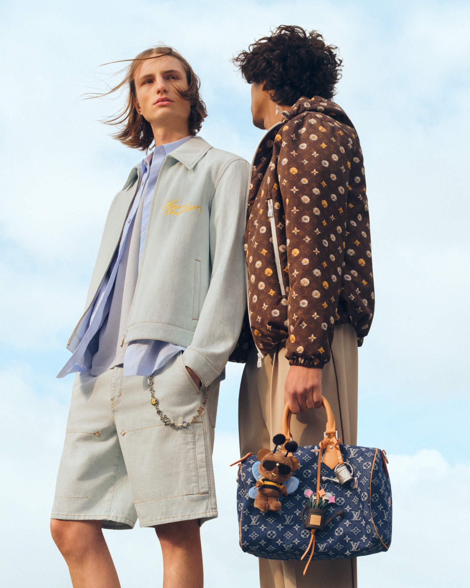 Graphic Leather Mix Tracktop - Ready-to-Wear | LOUIS VUITTON
