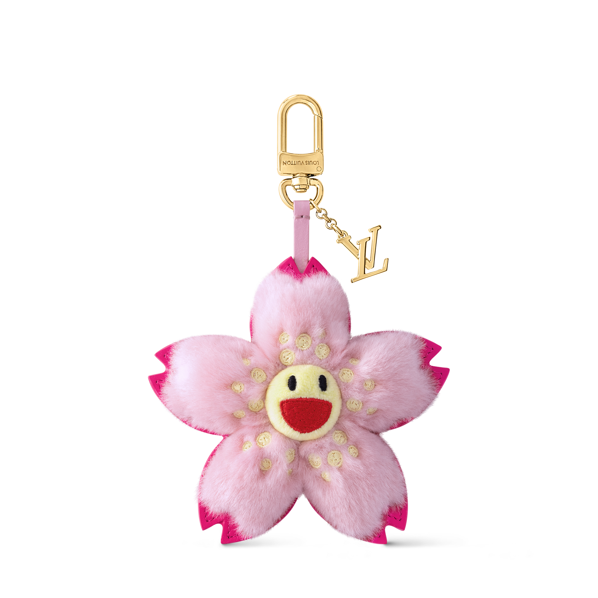 LOUIS VUITTON 花柄キーホルダー ルイヴィトン】村上隆コラボ 
