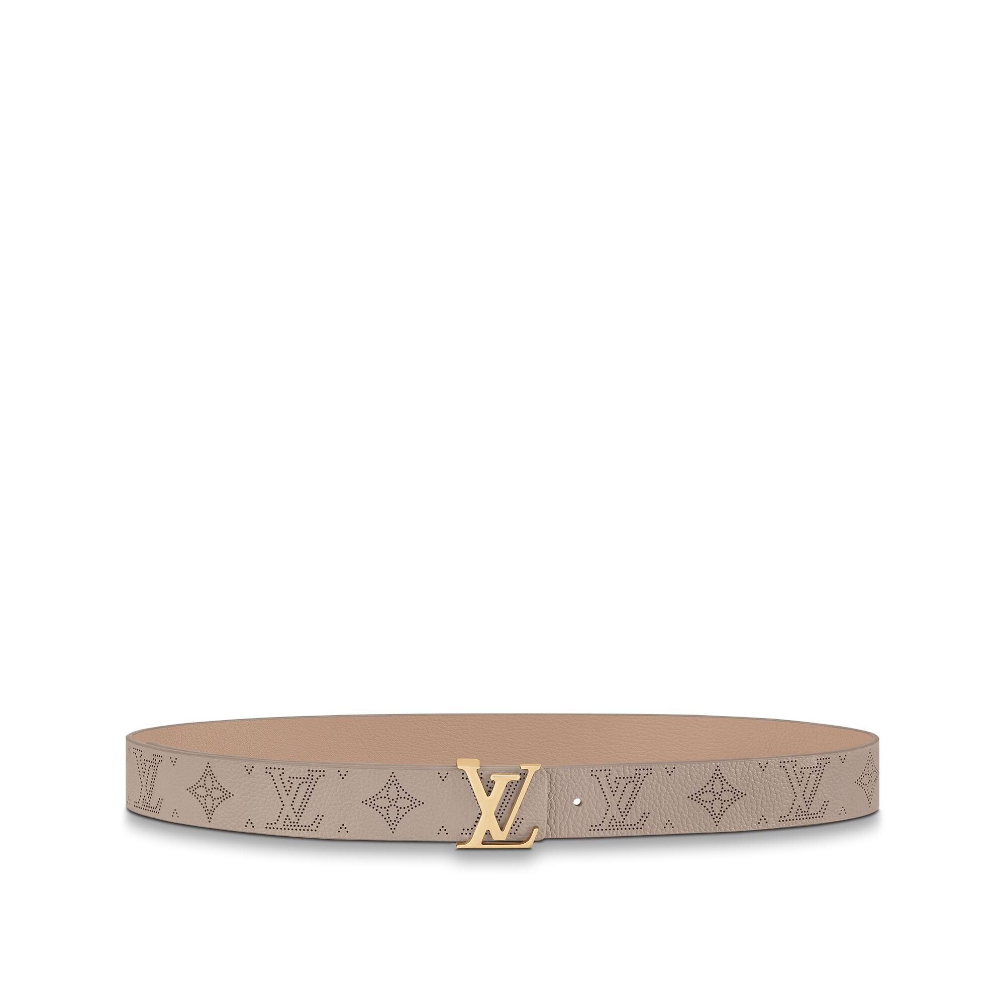 lv belt checkered