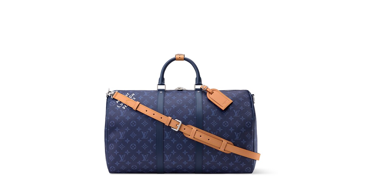 Keepall Bandoulière 50 Monogram Heritage - Travel | LOUIS VUITTON