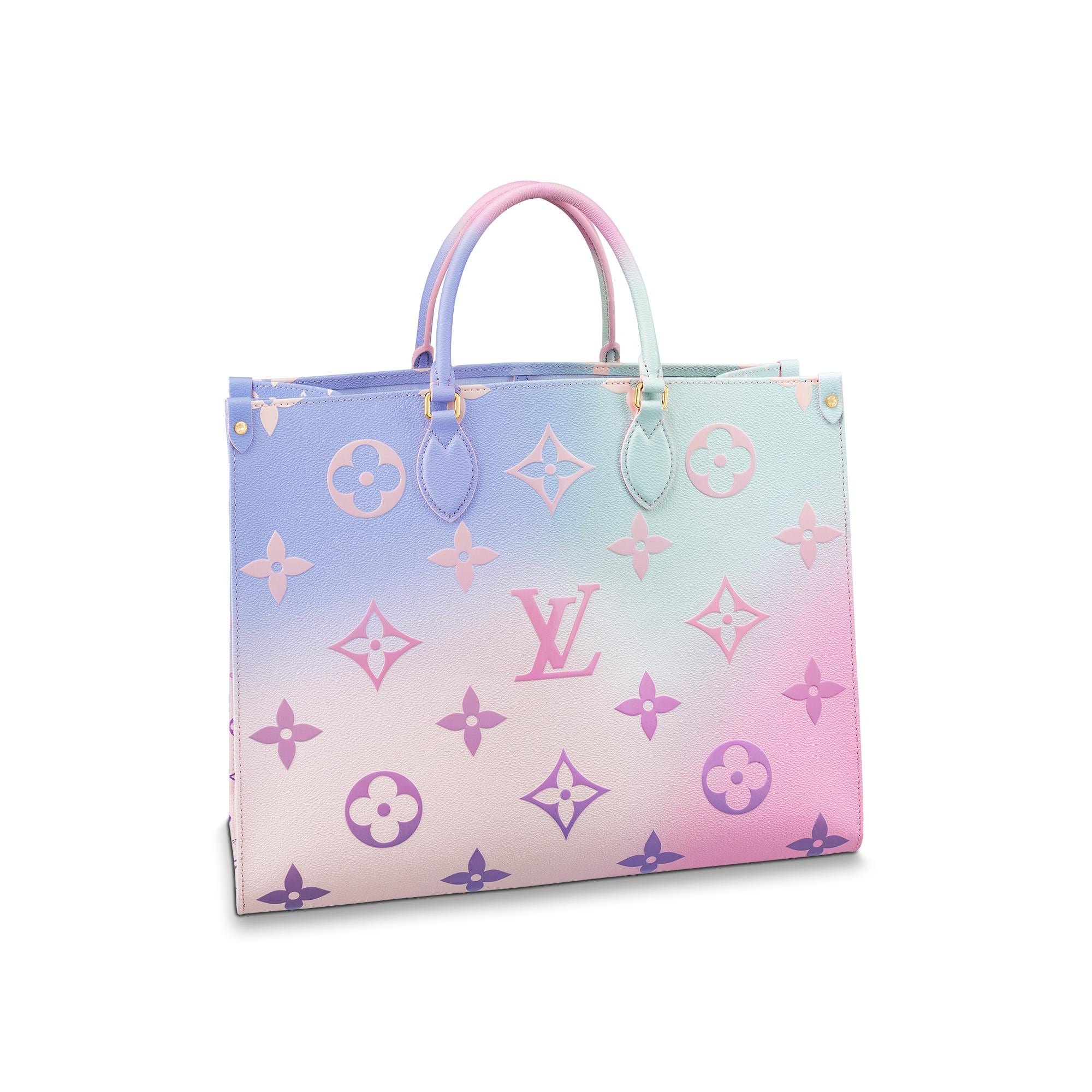 neon pink louis vuitton bag