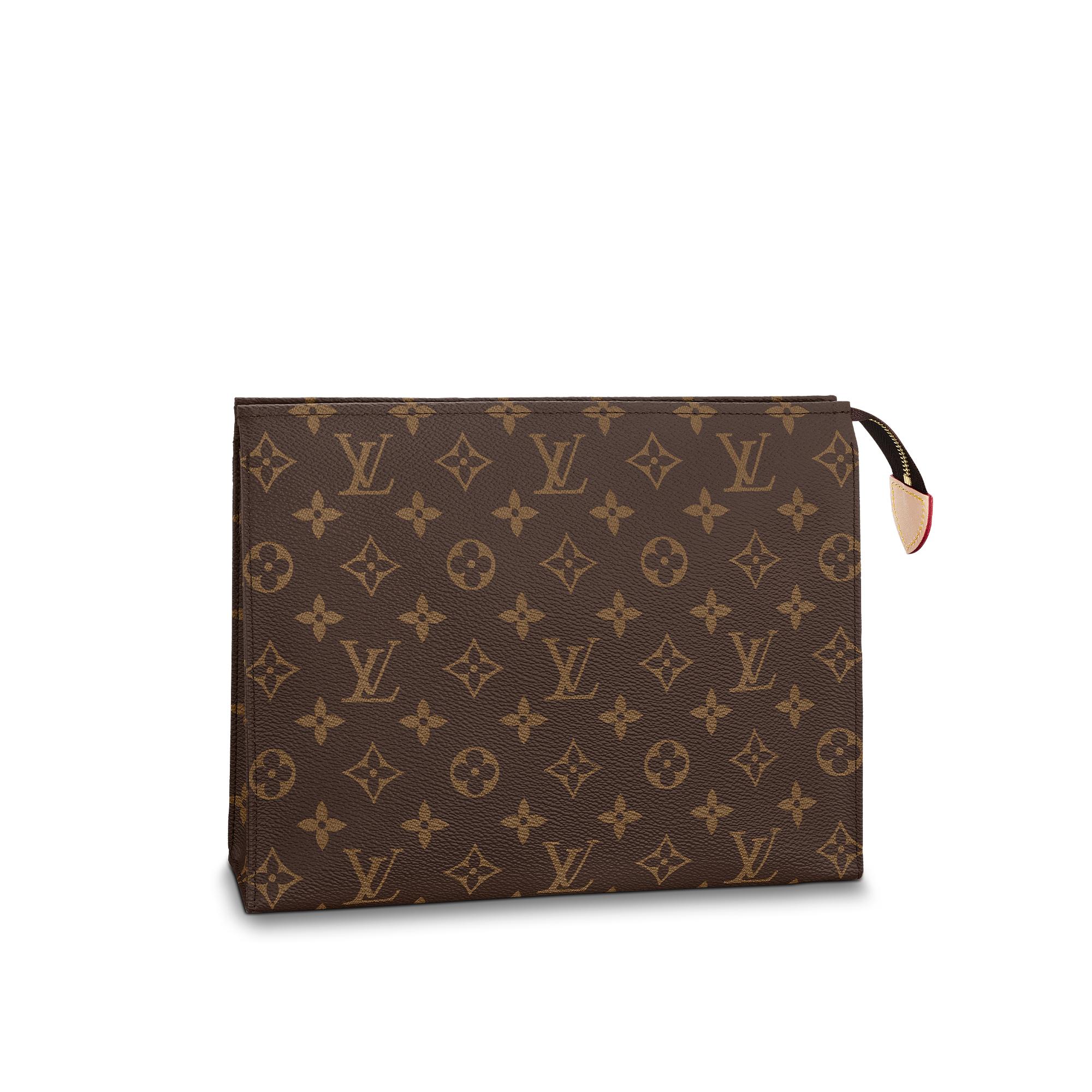 Toiletry Pouch 26 Monogram Canvas Travel Louis Vuitton