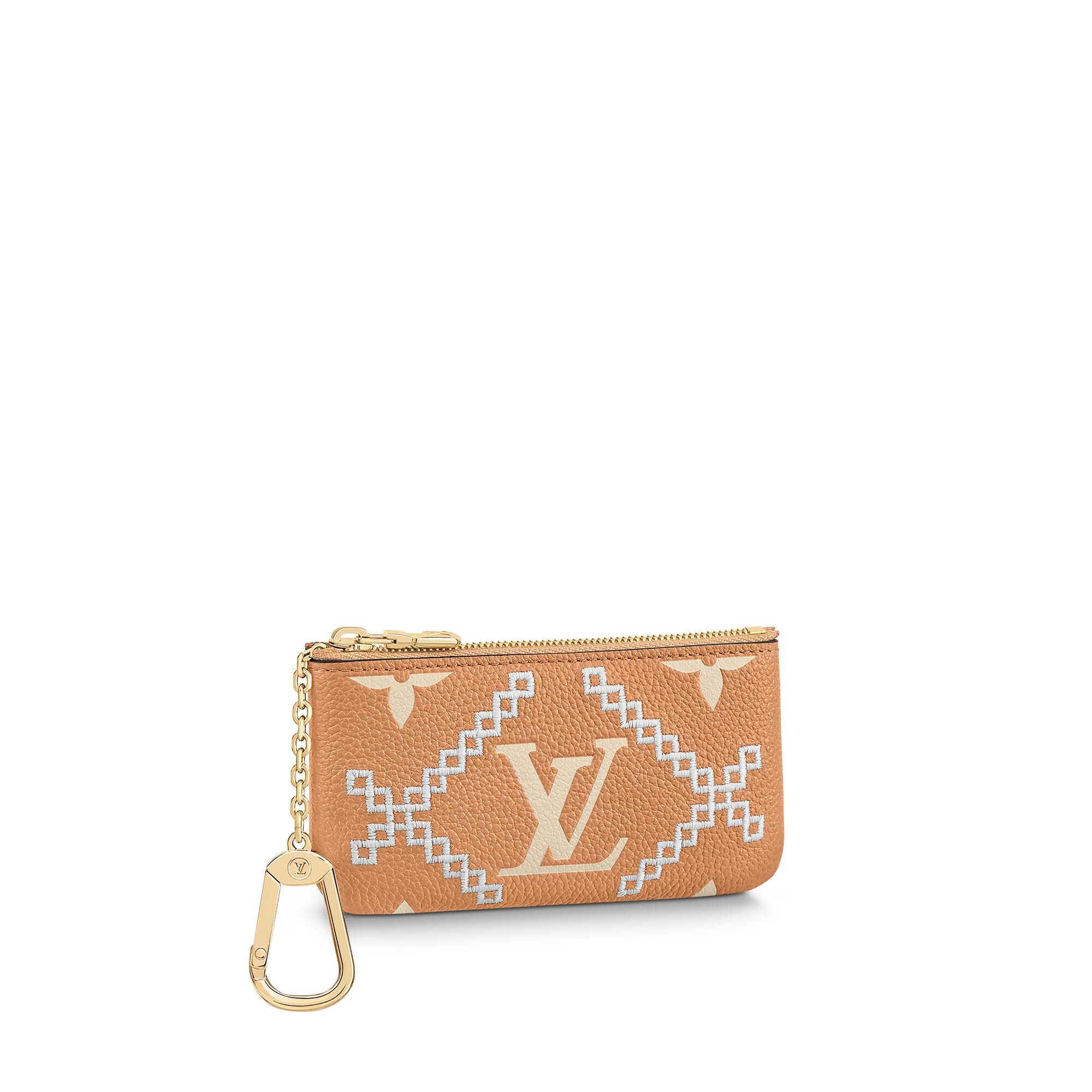 louis vuitton empreinte key pouch pink