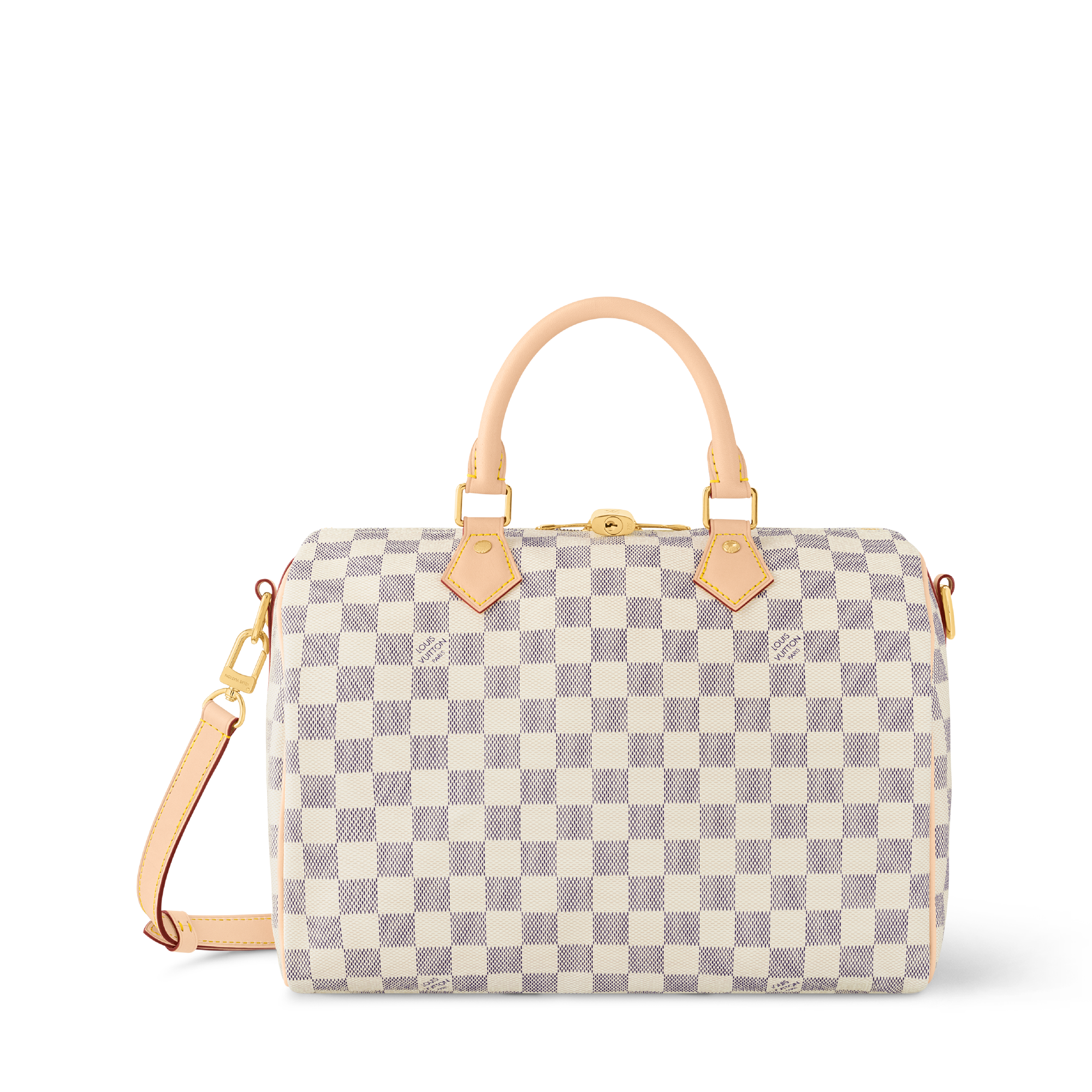 Speedy Bandoulière 30 Damier Azur Canvas - Handbags | LOUIS VUITTON