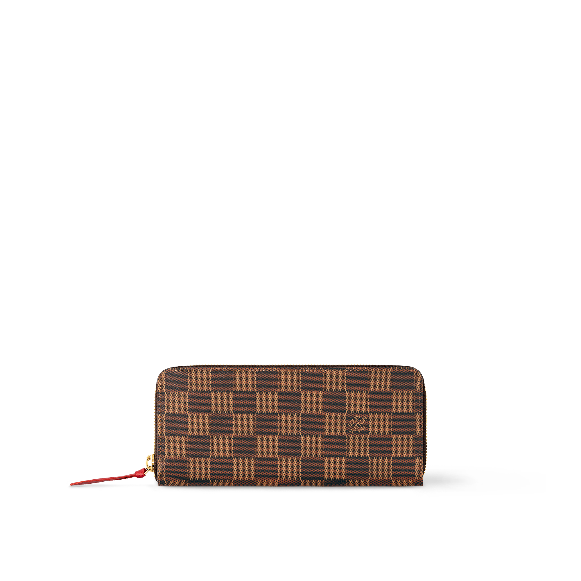 louis vuitton clémence wallet damier