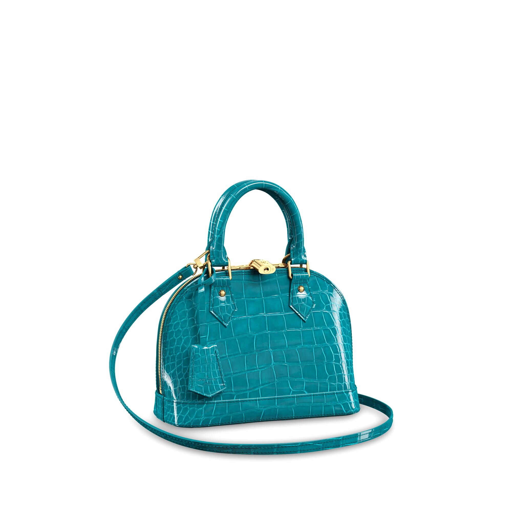 turquoise louis vuitton handbag