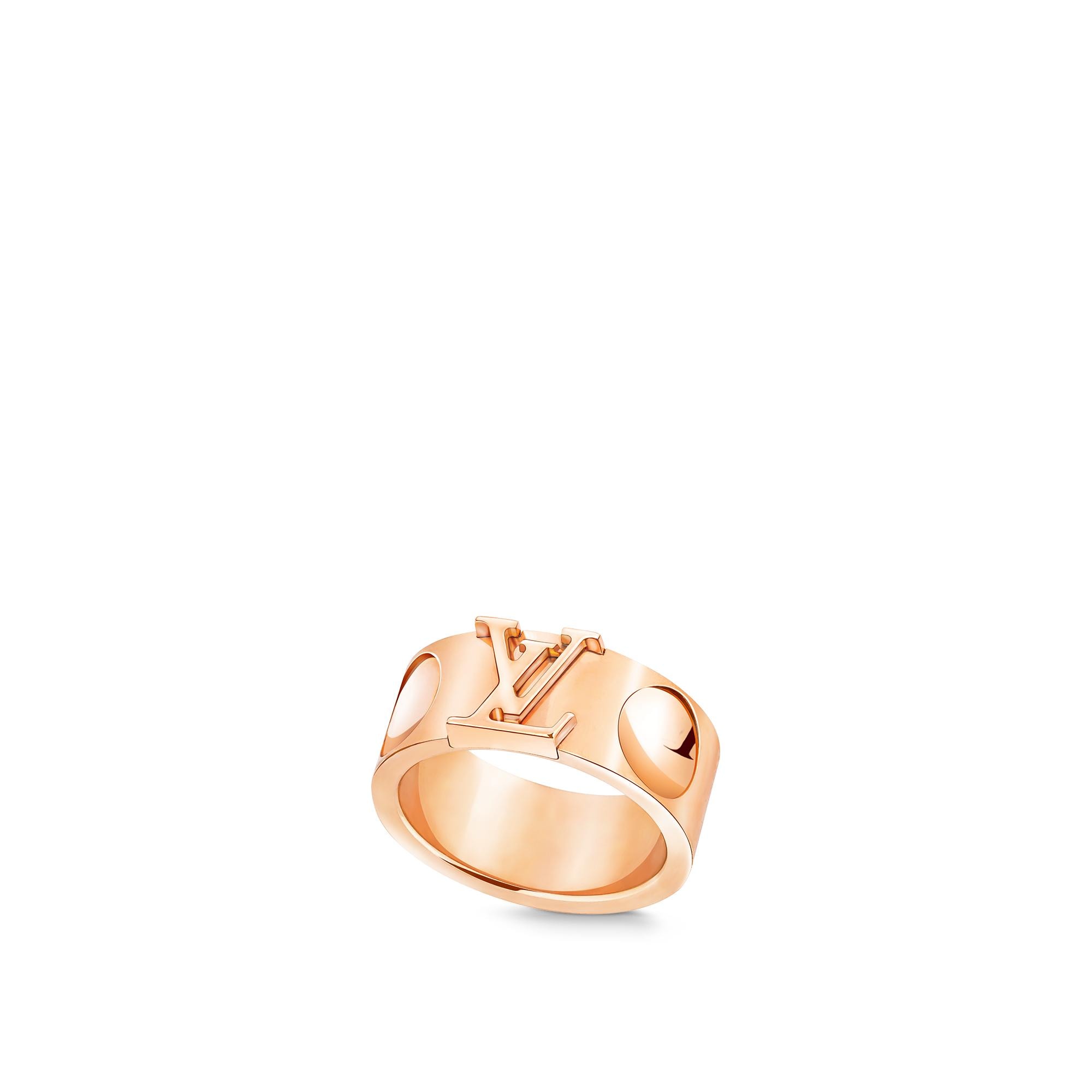 louis vuitton ring rose gold