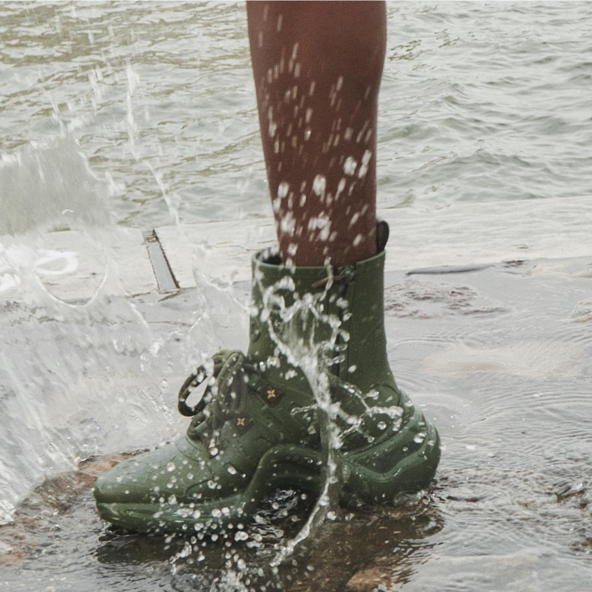 rain boots louis vuitton