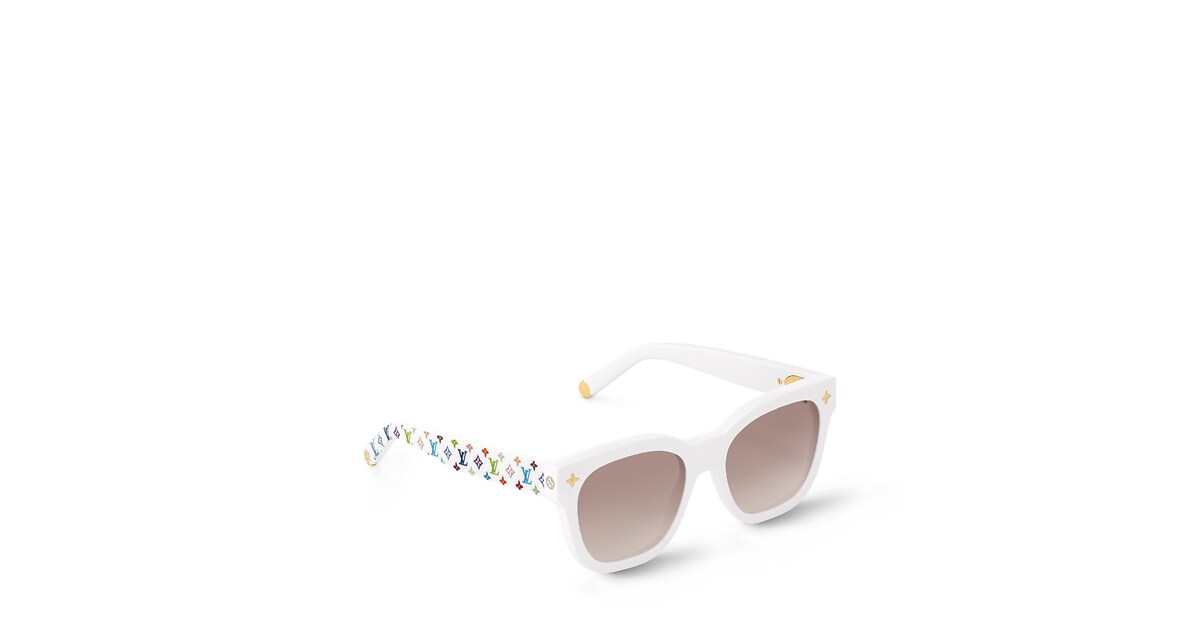 Authentic Louis Vuitton Acetate‎ Z0834W Multicolor Sunglasses EXCELLENT Authentic LOUIS VUITTON Burgundy Acetate Iris Rhinestone  main image 4
