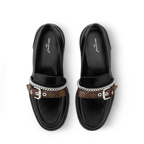 District Flat Loafer in Women's Shoes Loafers and Ballerinas collections by Louis Vuitton (Product zoom)
