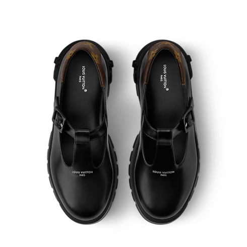 LV Squad Mary Jane in Women's Shoes Loafers and Ballerinas collections by Louis Vuitton (Product zoom)