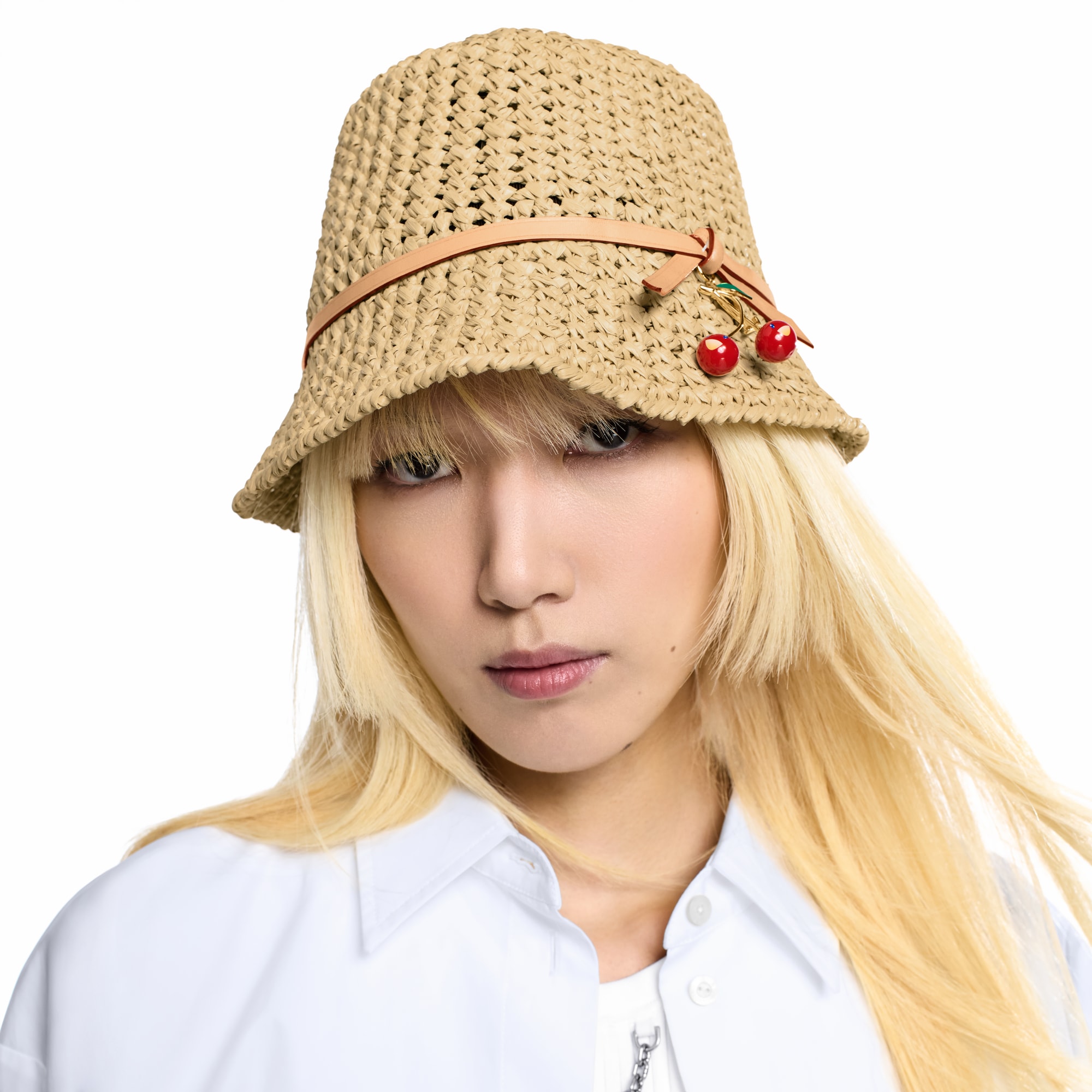  LV x TM Cerise Charms Hat S00 in Women