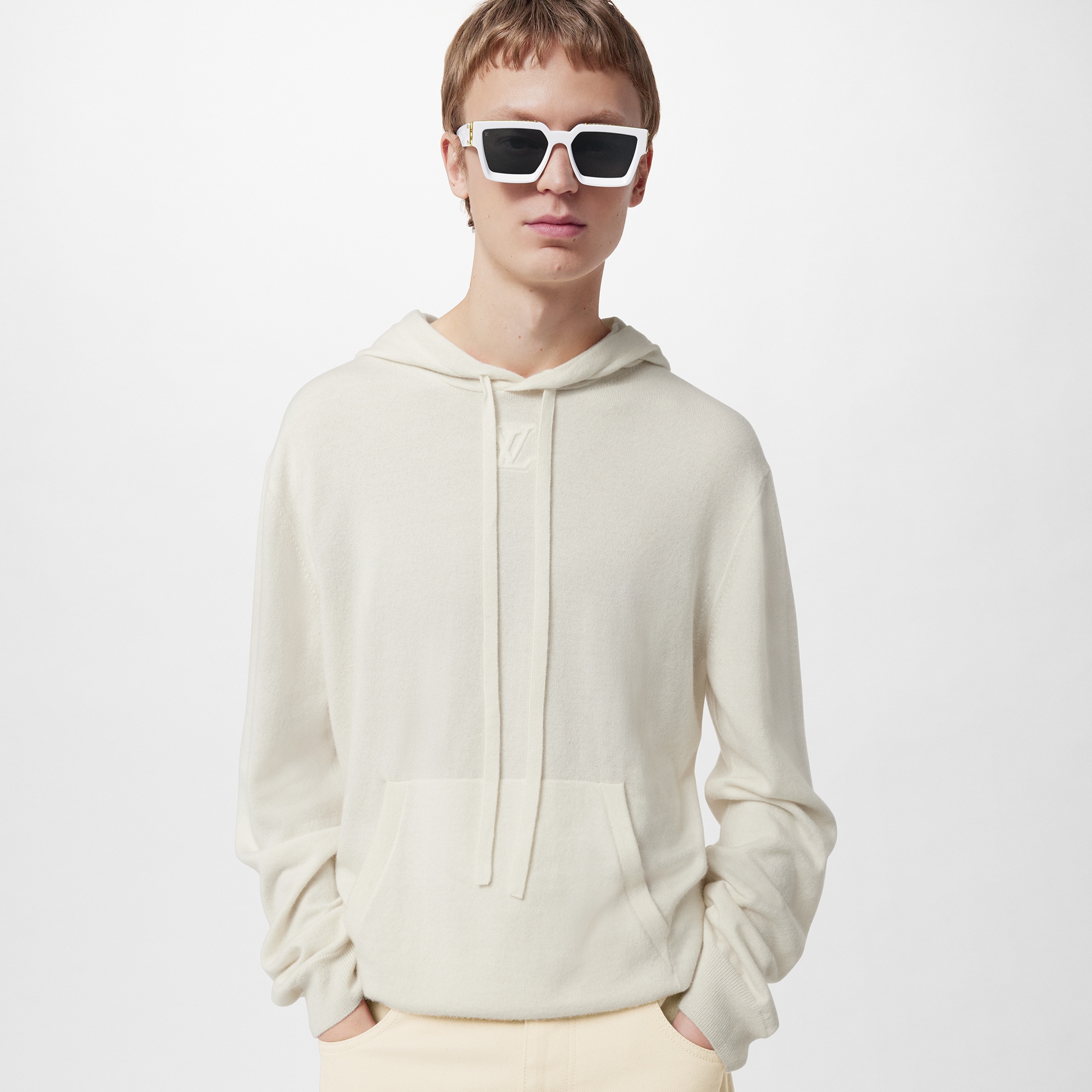 LOUIS VUITTON 1.1 Millionaires Sunglasses Louis Vuitton × Virgil Abloh Louis Vuitton Grey Marble 1.1  main image 3