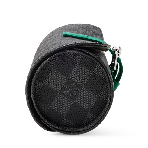 3 Watch Case Damier Graphite Canvas in Men's Travel Travel Accessories collections by Louis Vuitton (Product zoom)