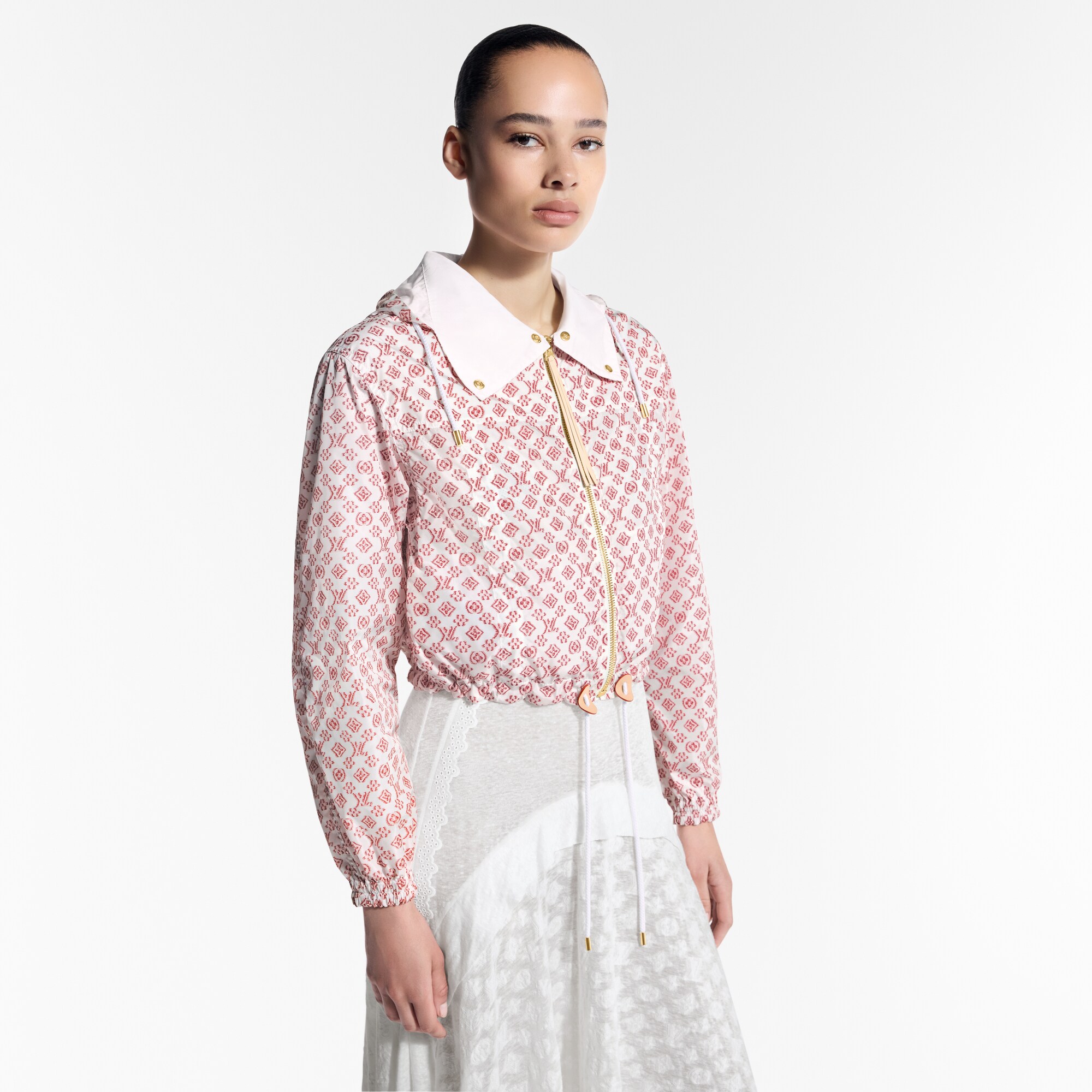 3D Monogram Hooded Parka  in Women