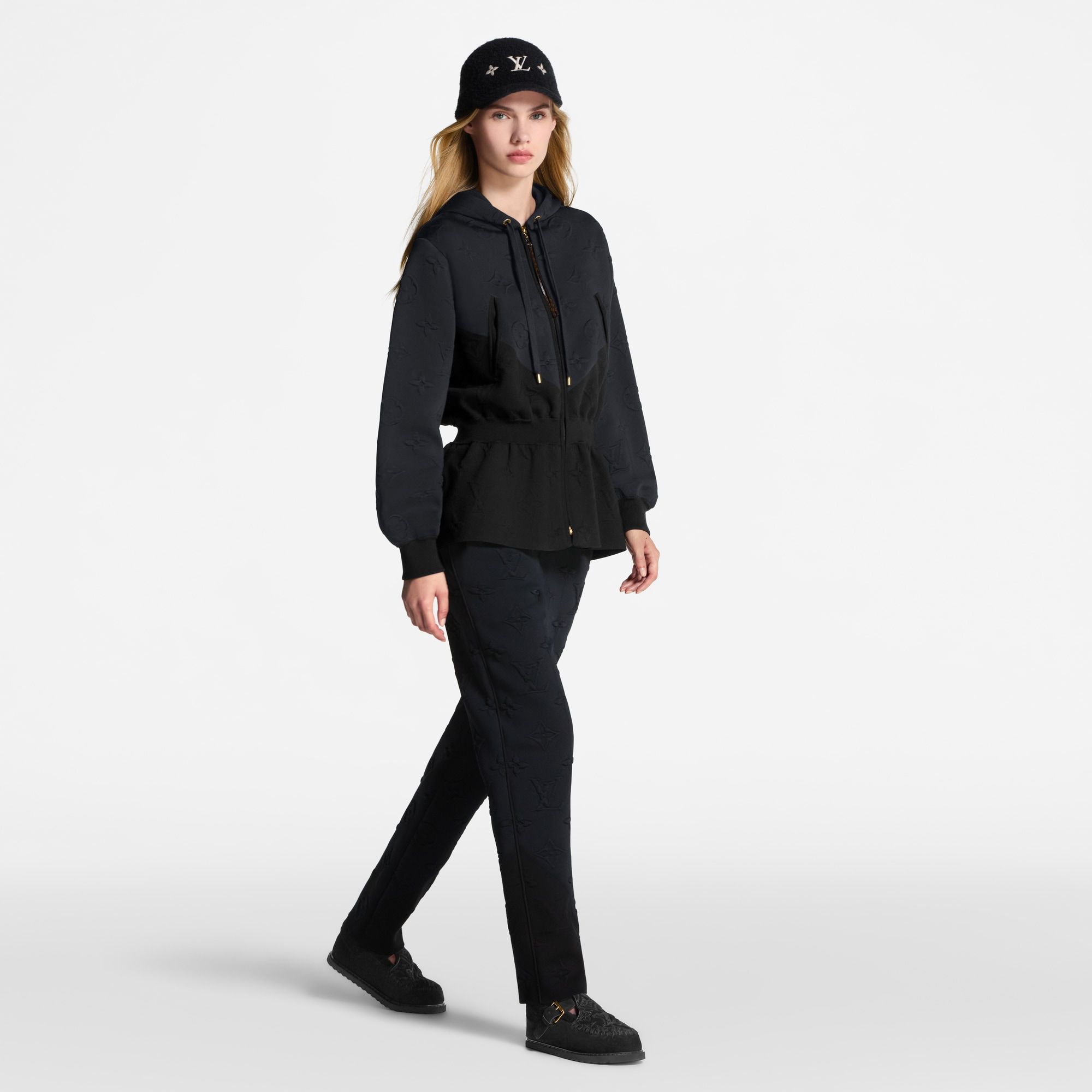 3D Monogram Jogging Pants  in Women