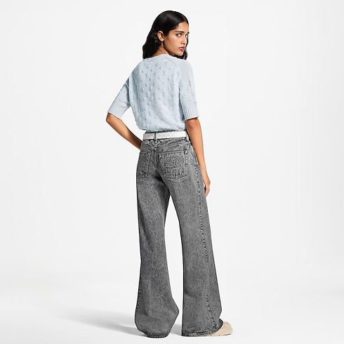 3D Monogram Knit Top in Women's Ready-to-Wear Tops and Shirts collections by Louis Vuitton (Product zoom)