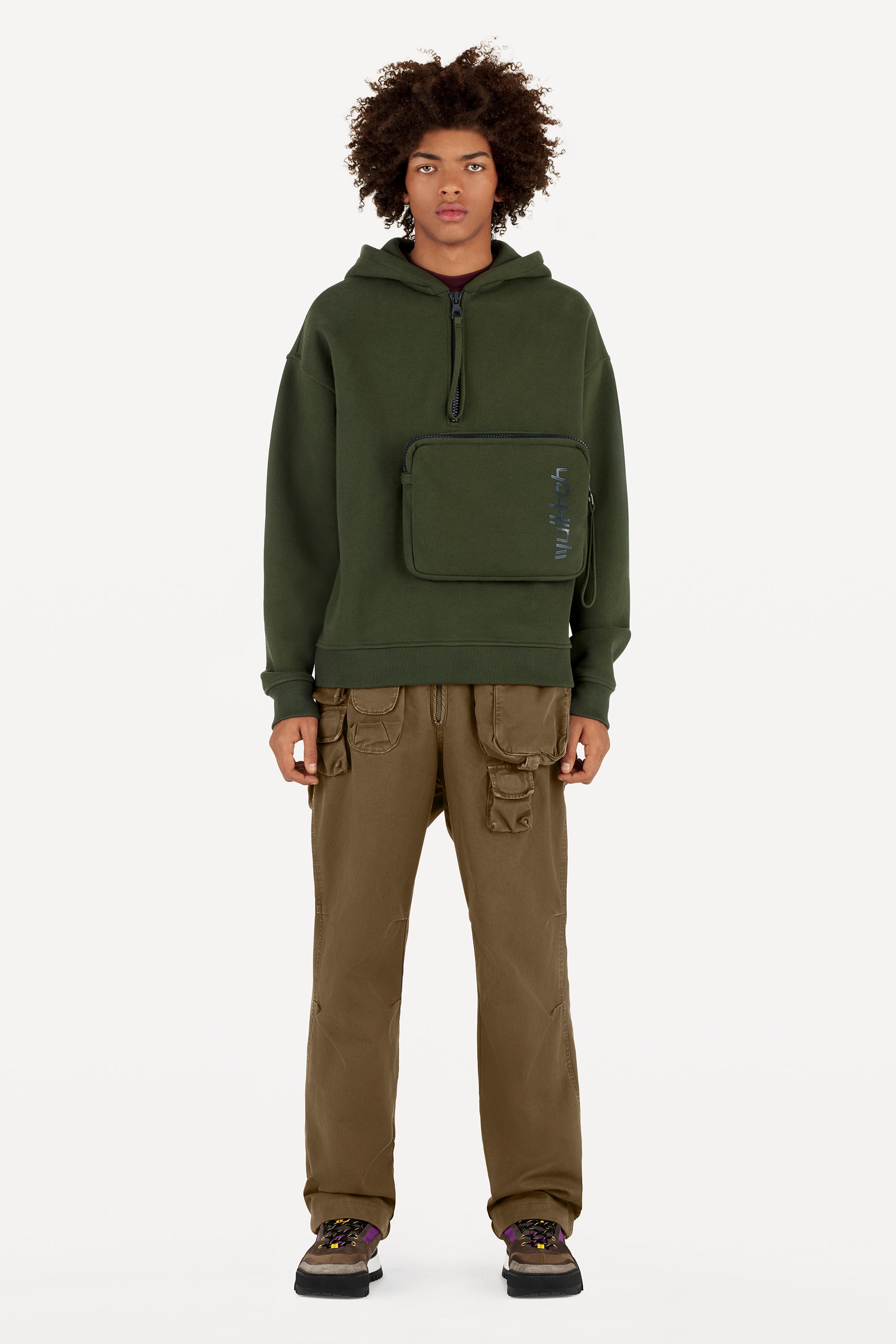 louis vuitton green hoodie