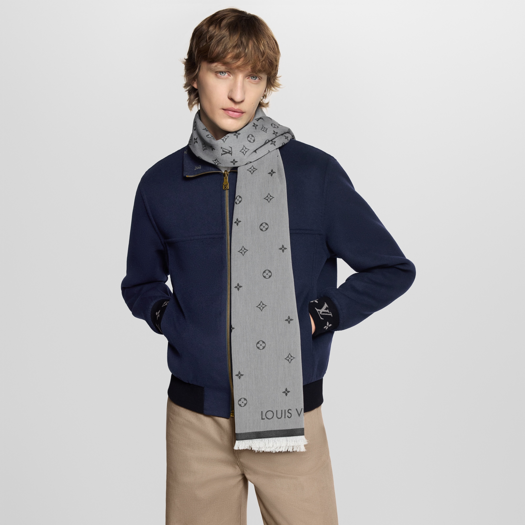 All About Monogram Stole S00 in Men