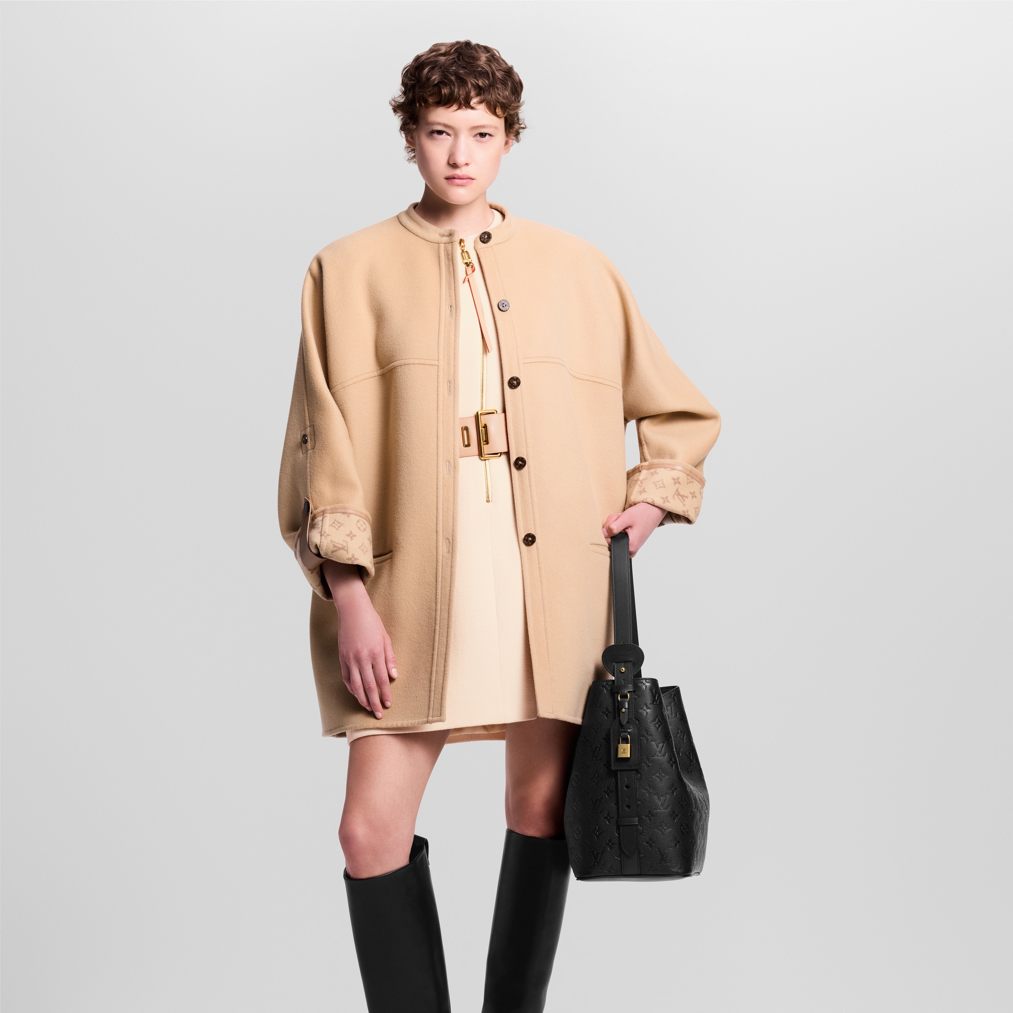 All In GM Monogram Empreinte Leather in Women