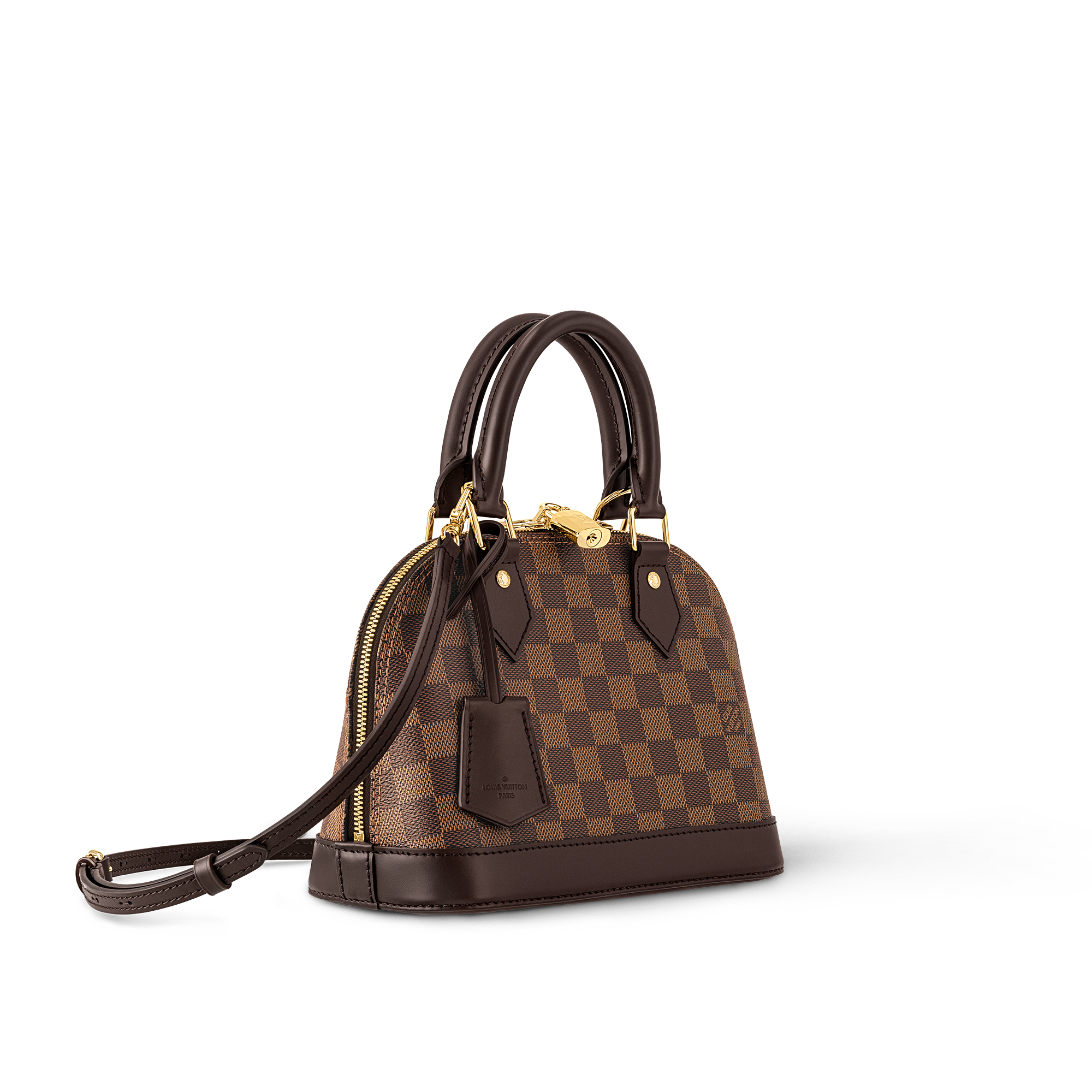 Alma BB Damier Ebene Canvas in Women