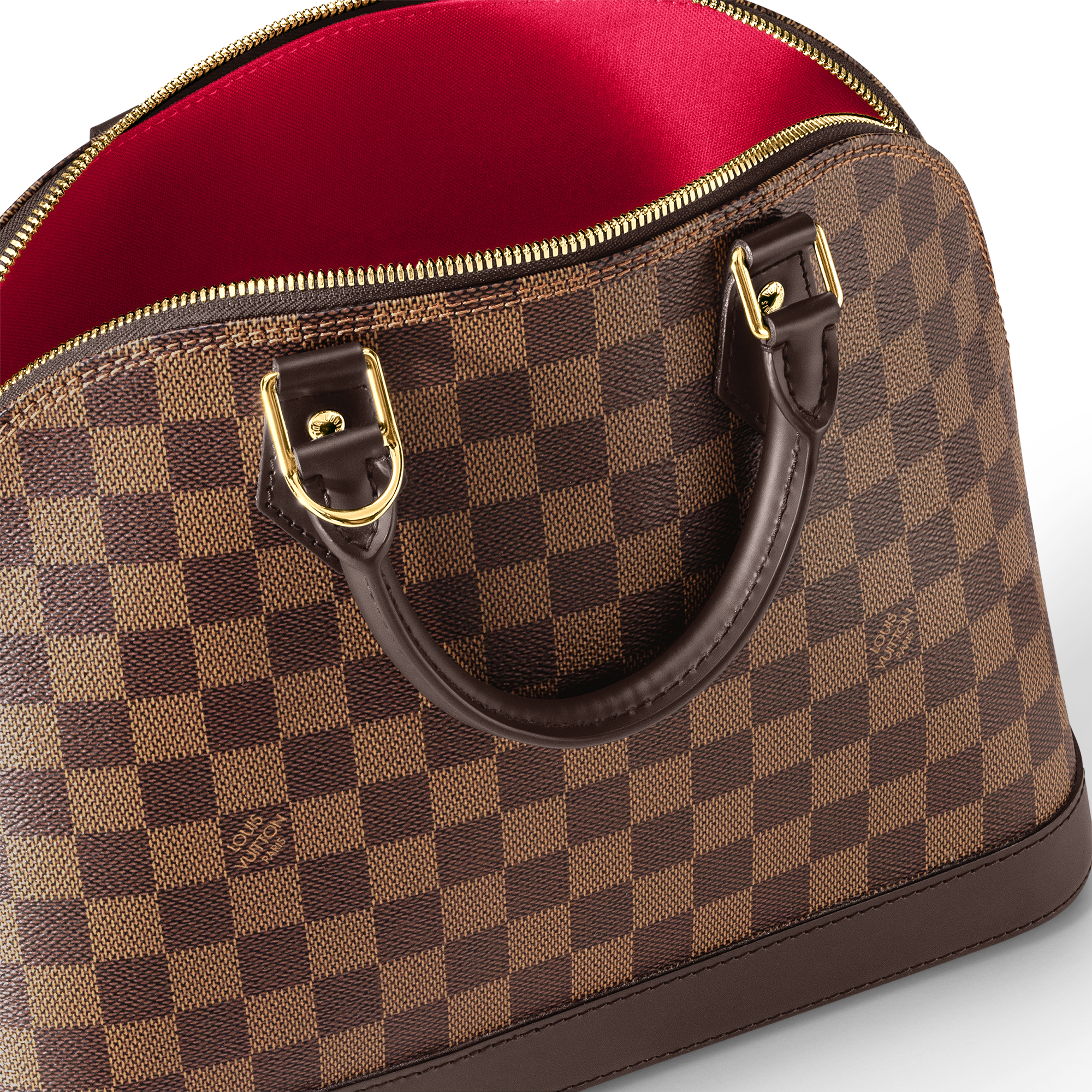 Alma PM Damier Ebene Canvas in Women