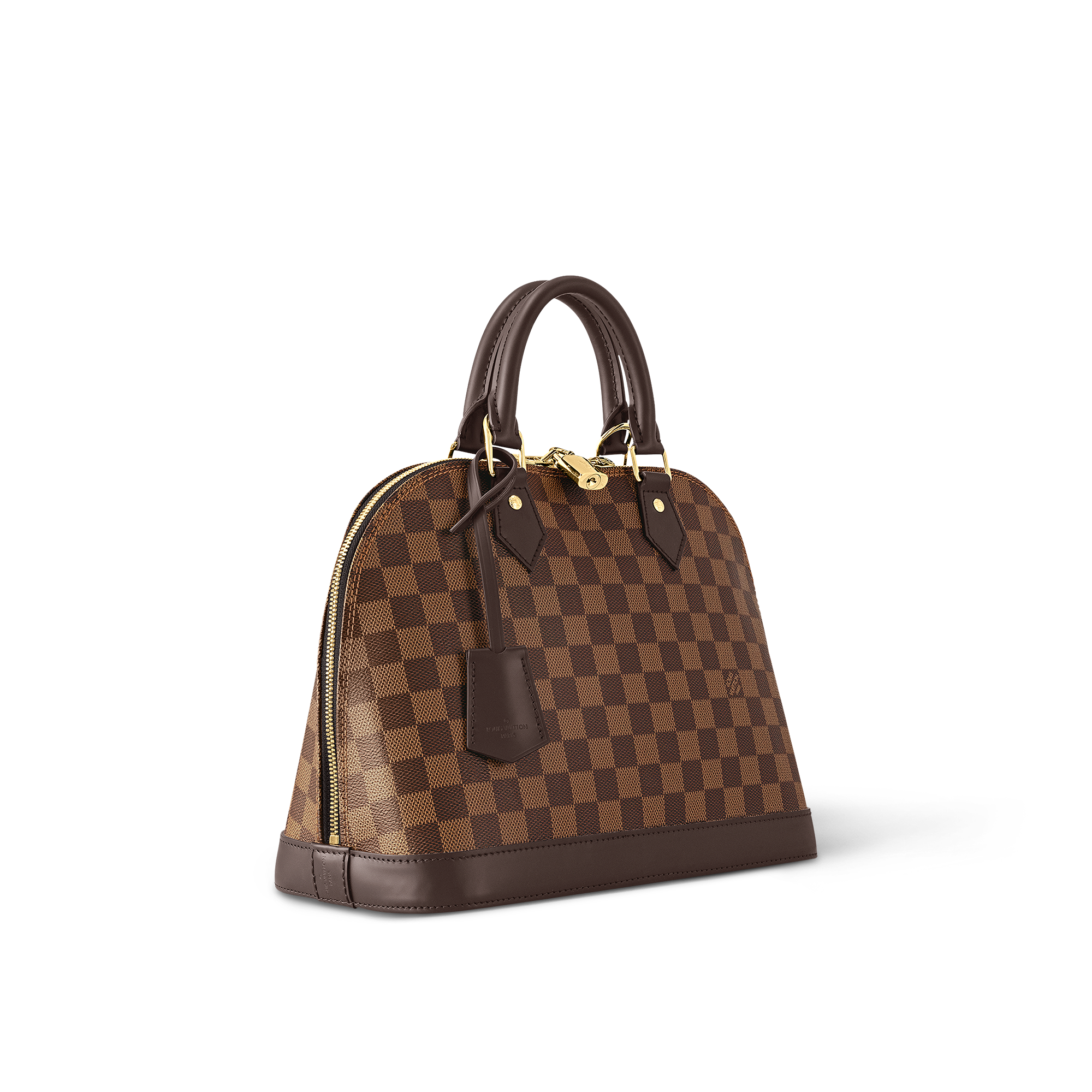 Alma PM Damier Ebene Canvas in Women