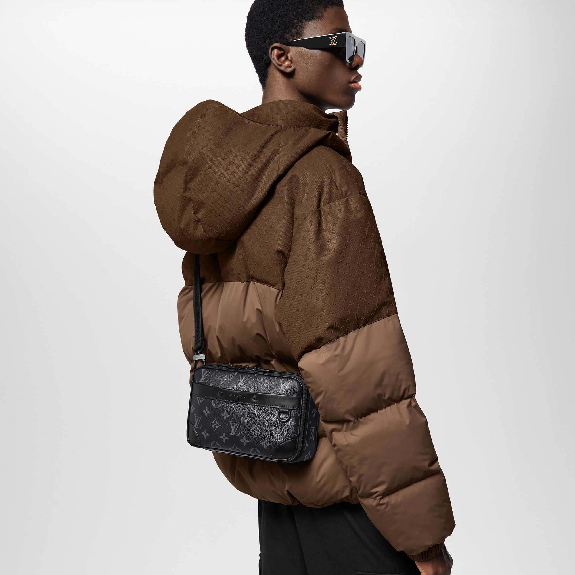 Alpha Messenger Monogram Eclipse in Men