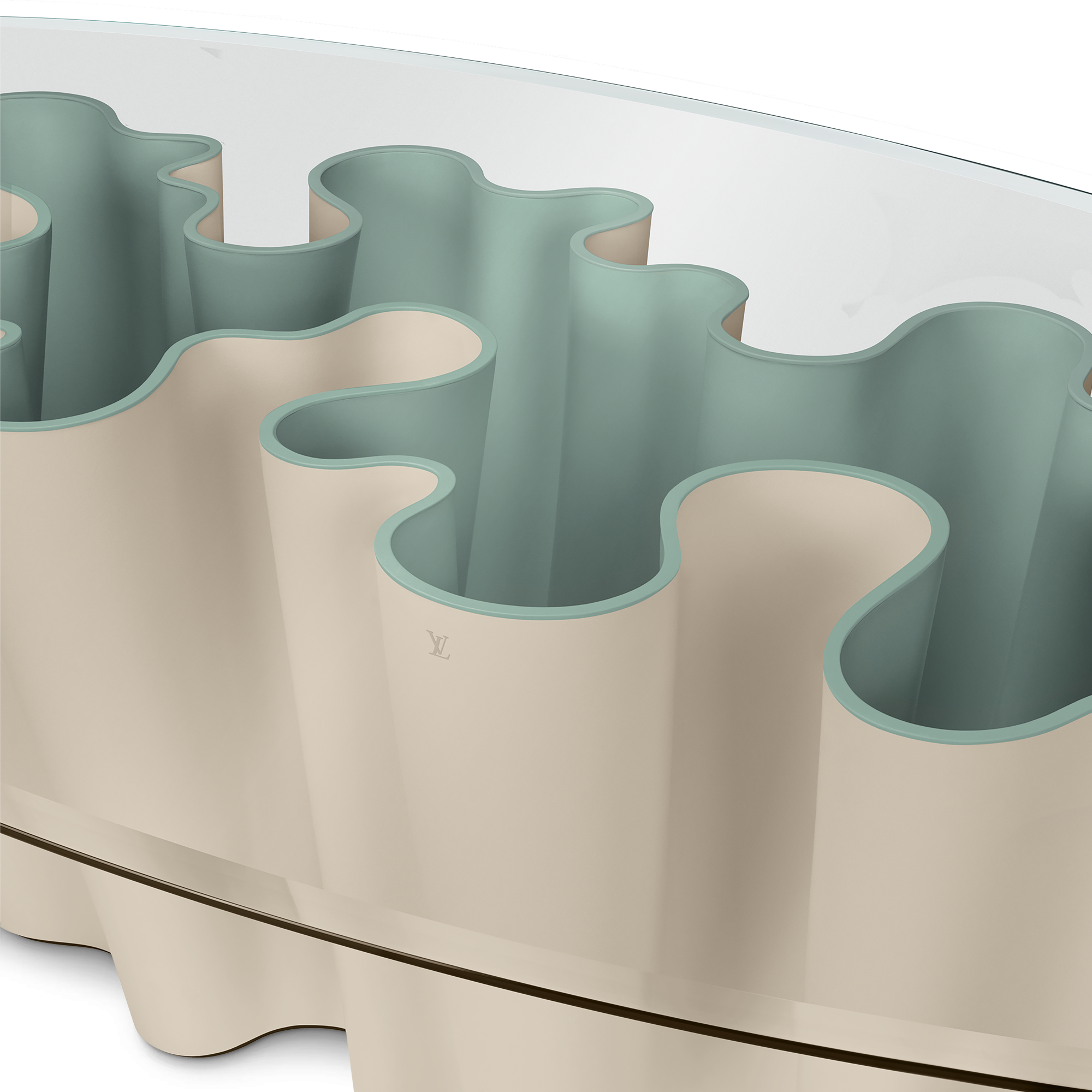 Anemona Table GM Outdoor By Atelier Biagetti  in Trunks, Travel and Home