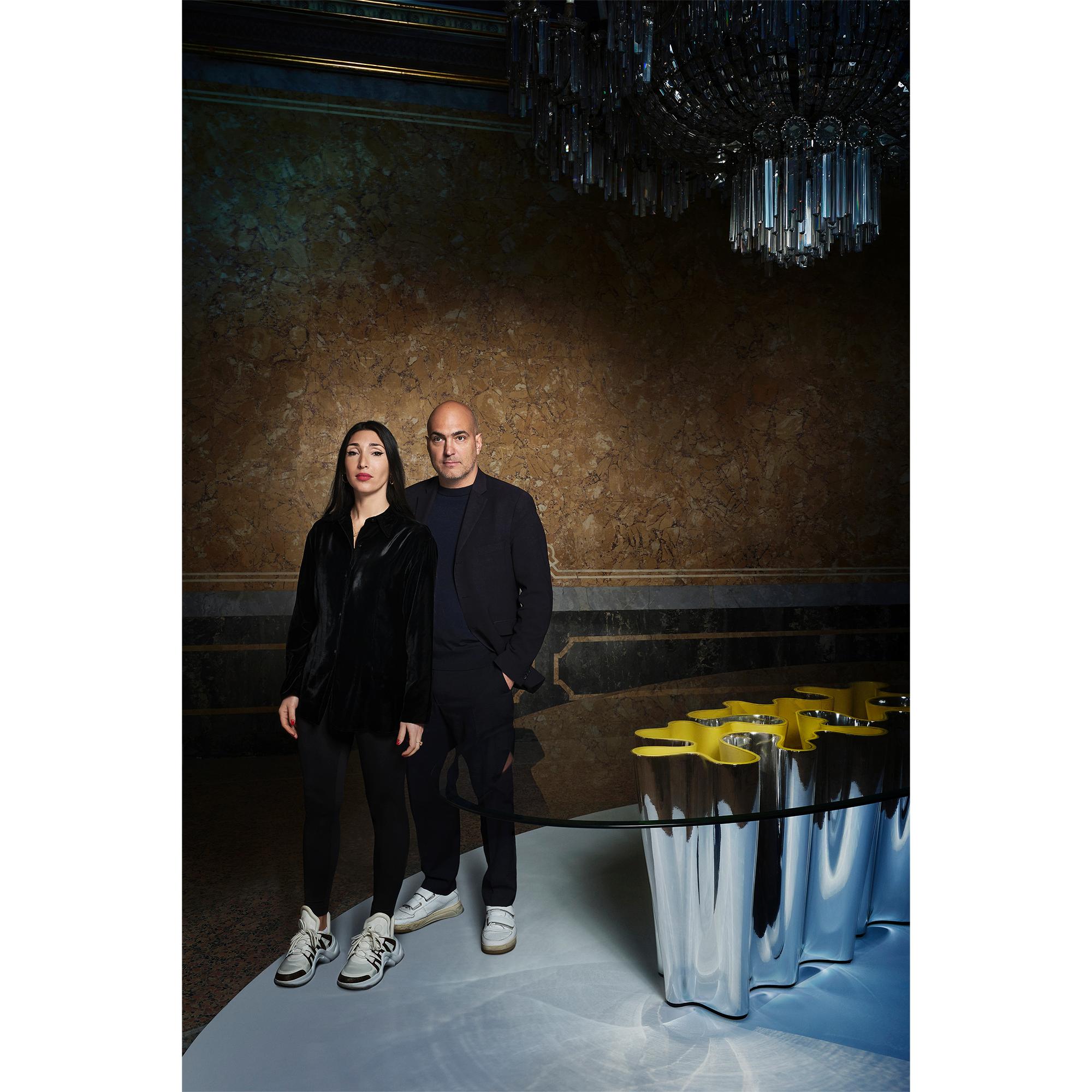 Anemona Table MM by Atelier Biagetti  in Trunks, Travel and Home