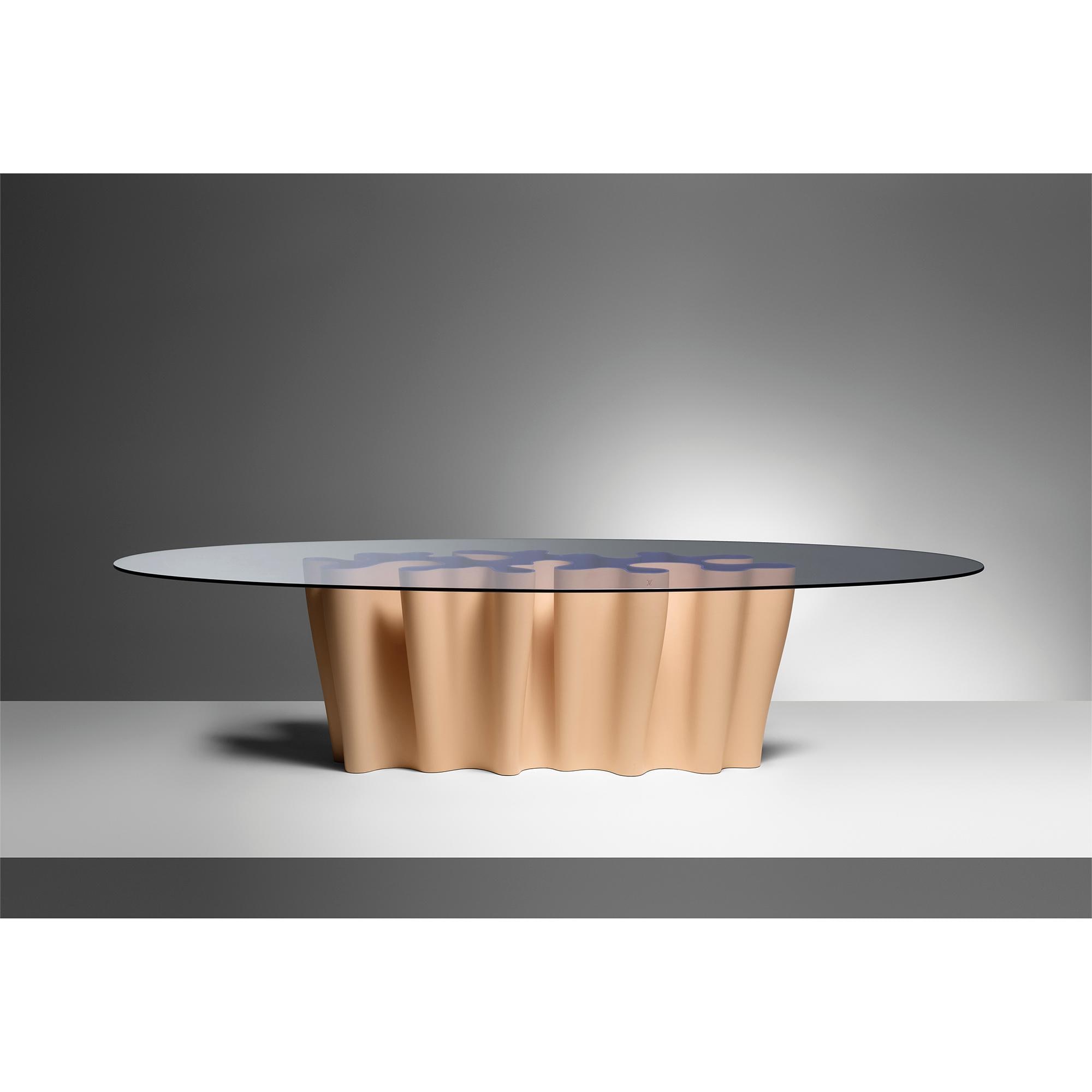 Anemona Table PM Round By Atelier Biagetti  in Trunks, Travel and Home