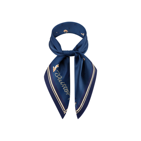 Animal Blason Bandana S00 in Men's Accessories Silk and Bandanas collections by Louis Vuitton (Product zoom)
