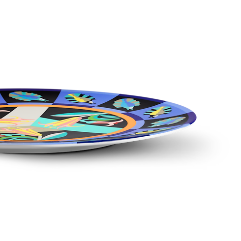 Animali Fantastici Fish Presentation Plate in Trunks, Travel and Home's Home and Art of Dining Art of Dining collections by Louis Vuitton (Product zoom)