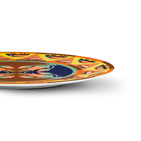 Animali Fantastici Flowers Presentation Plate in Trunks, Travel and Home's Home and Art of Dining Art of Dining collections by Louis Vuitton (Product zoom)